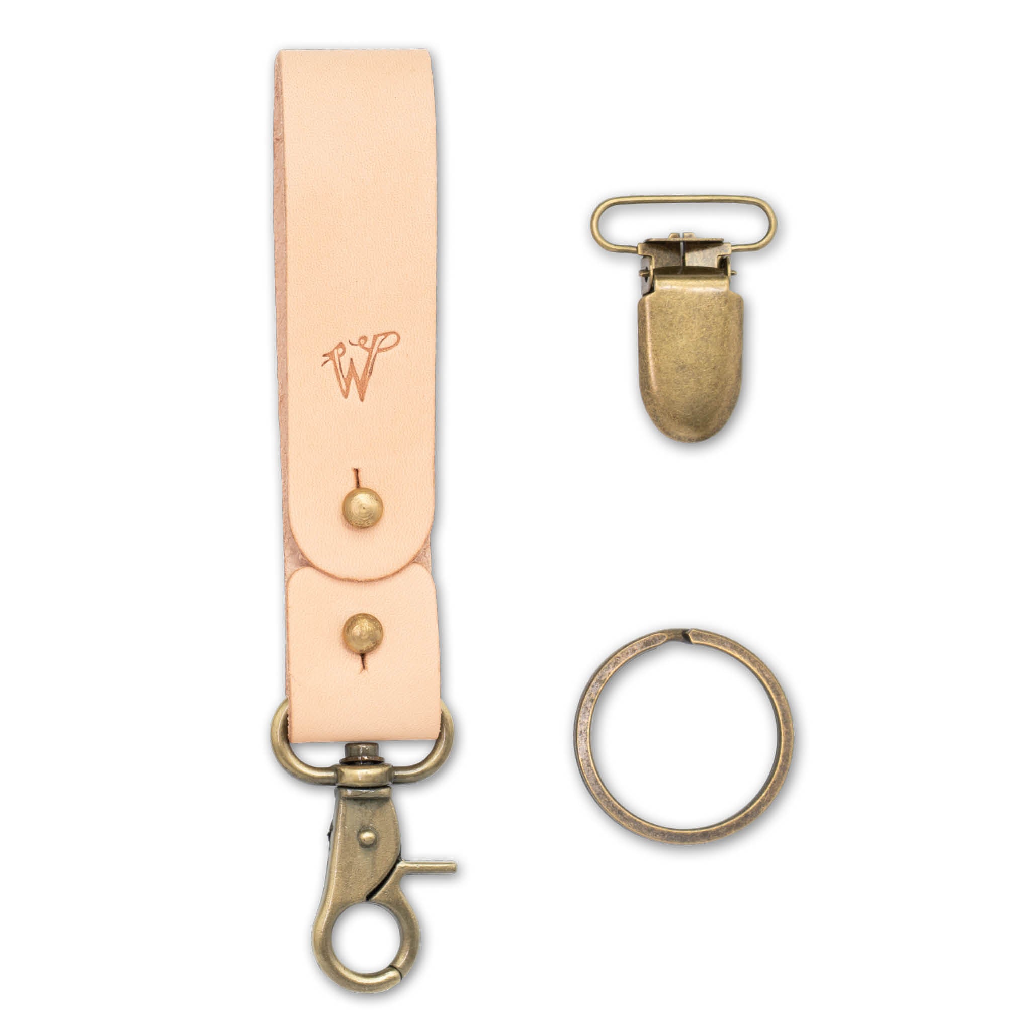 Porte-clés / Porte-chapeau Cuir No. A8010