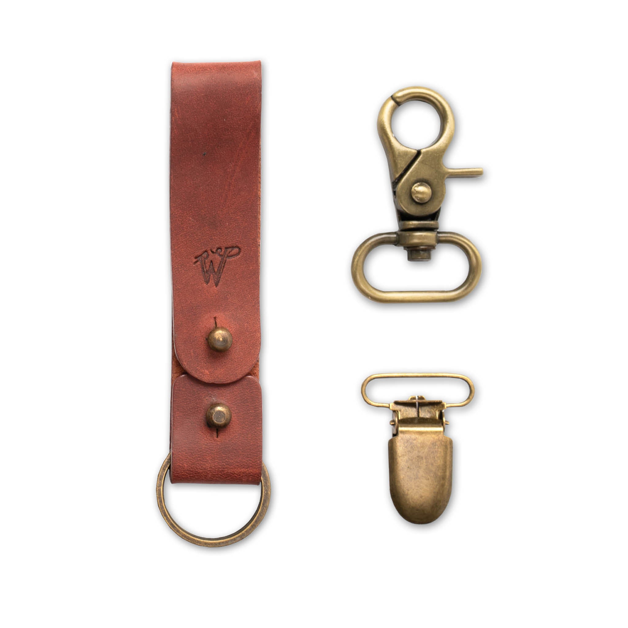 Porte-clés / Porte-chapeau Cuir No. A8010