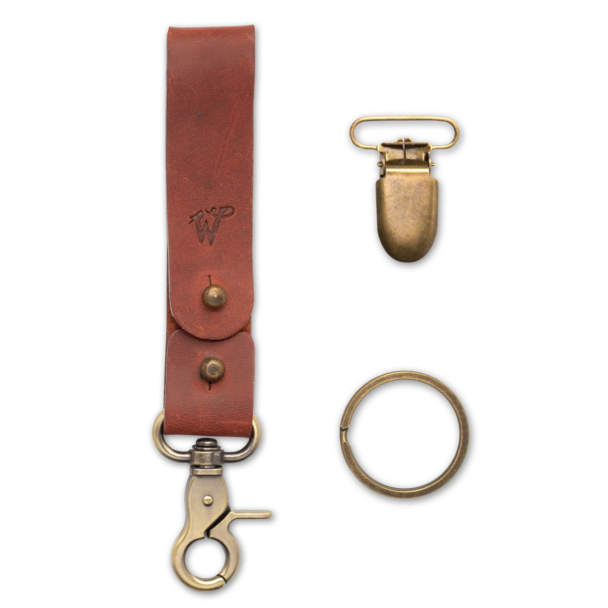 Porte-clés / Porte-chapeau Cuir No. A8010