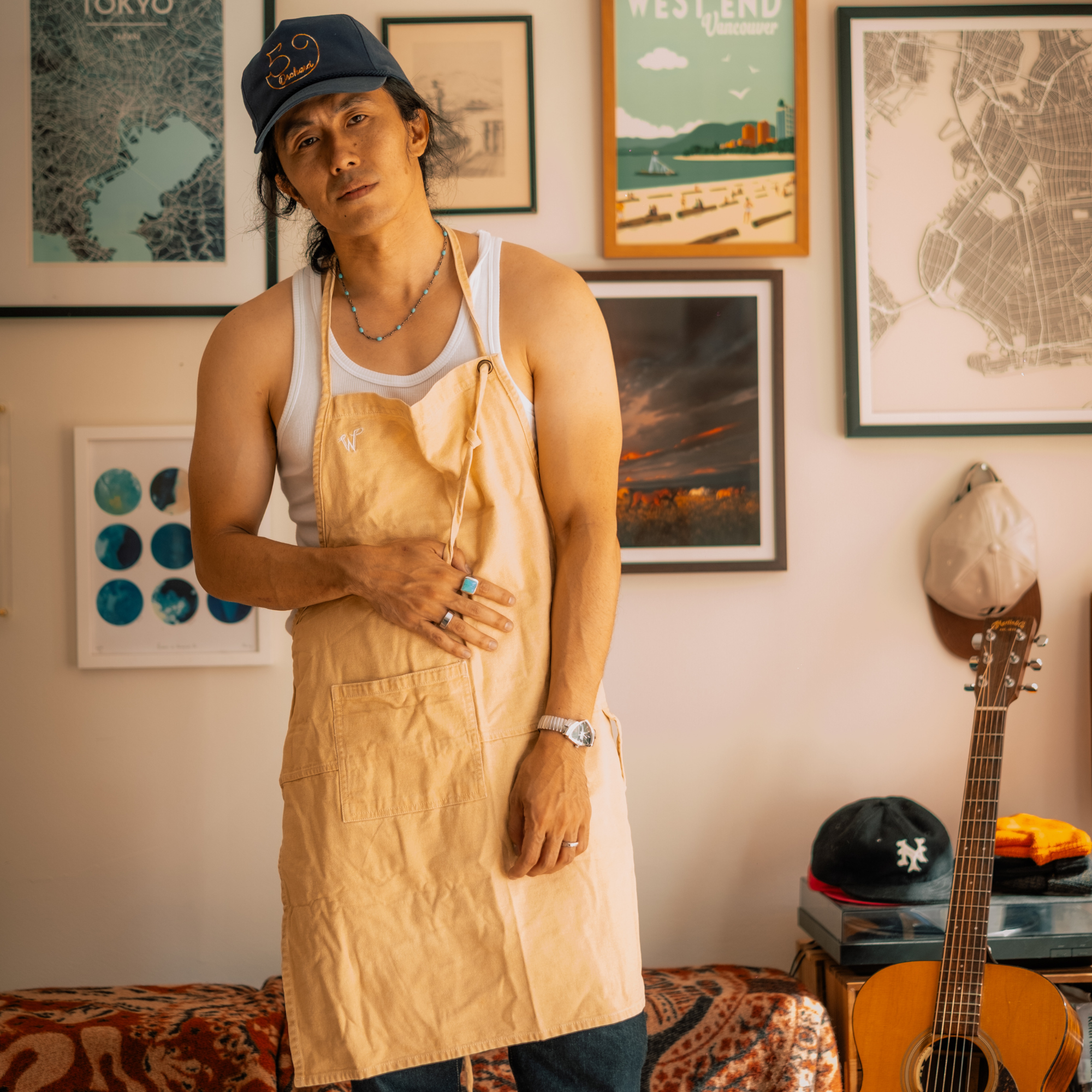 Apron Beige No. A6215