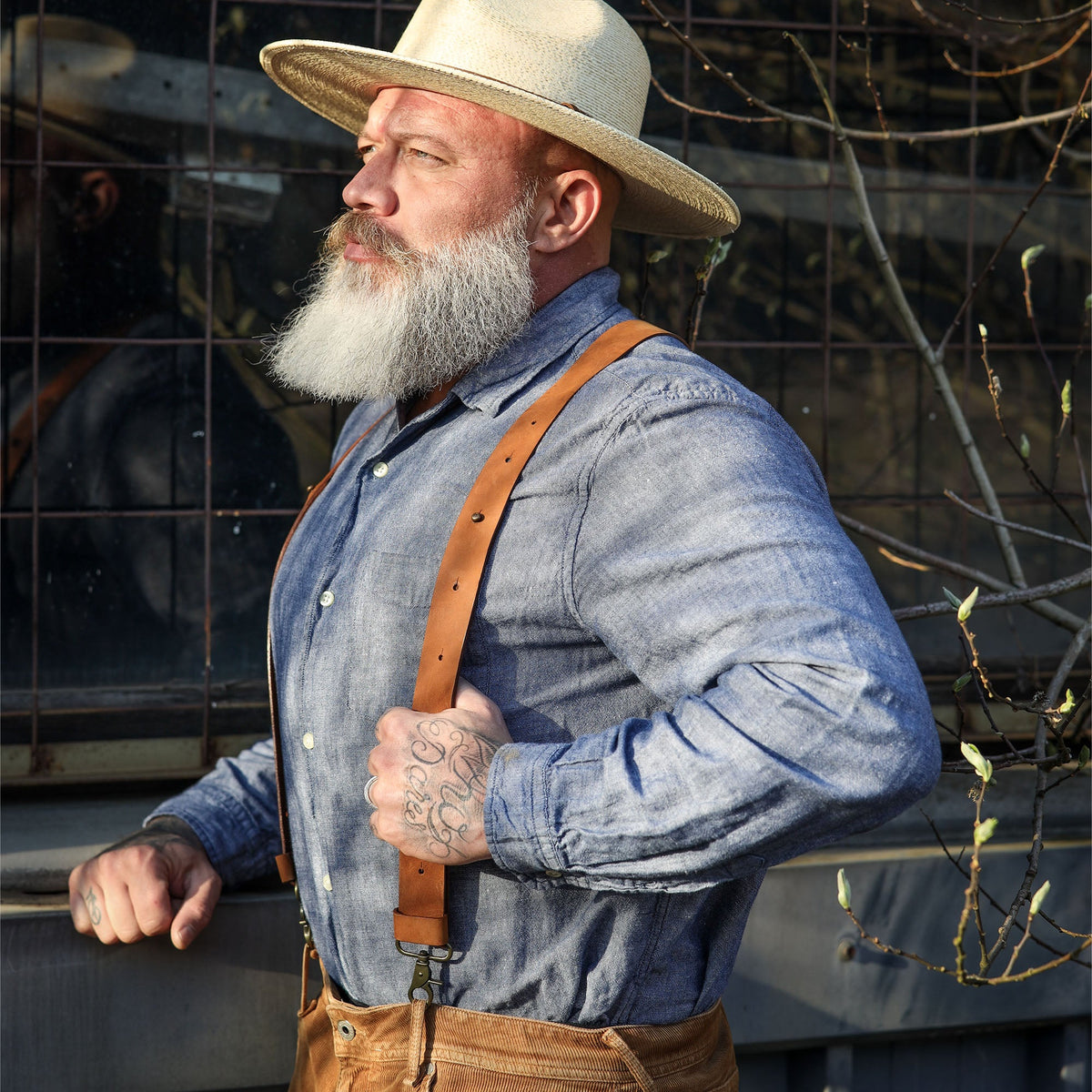 Crazy Horse Flex Wide Suspenders