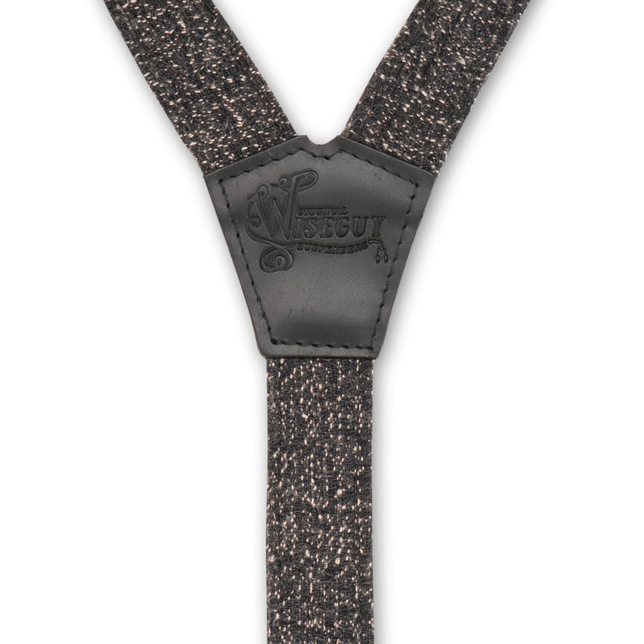 Cotton The Astronomer Black Slim Suspenders No. G7210