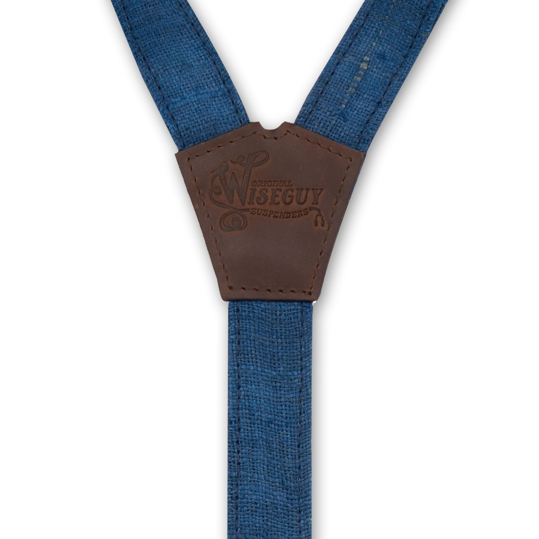 Hemp The Captain Sky Blue Slim Suspenders No. G7411