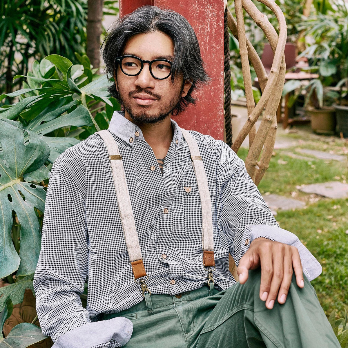 Hemp Slim Suspenders