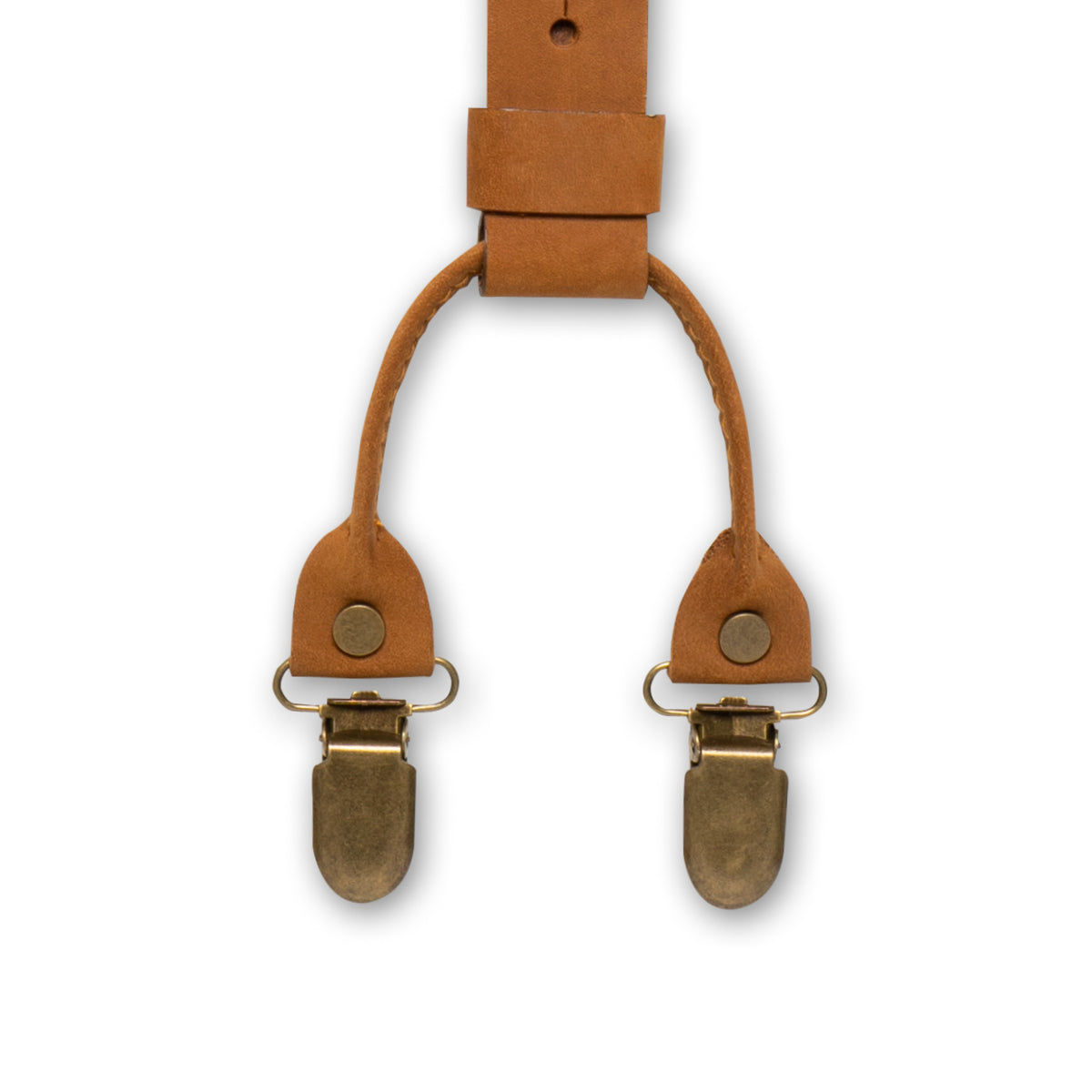 Crazy Horse Marron Camel Slim Bretelles No. L2010
