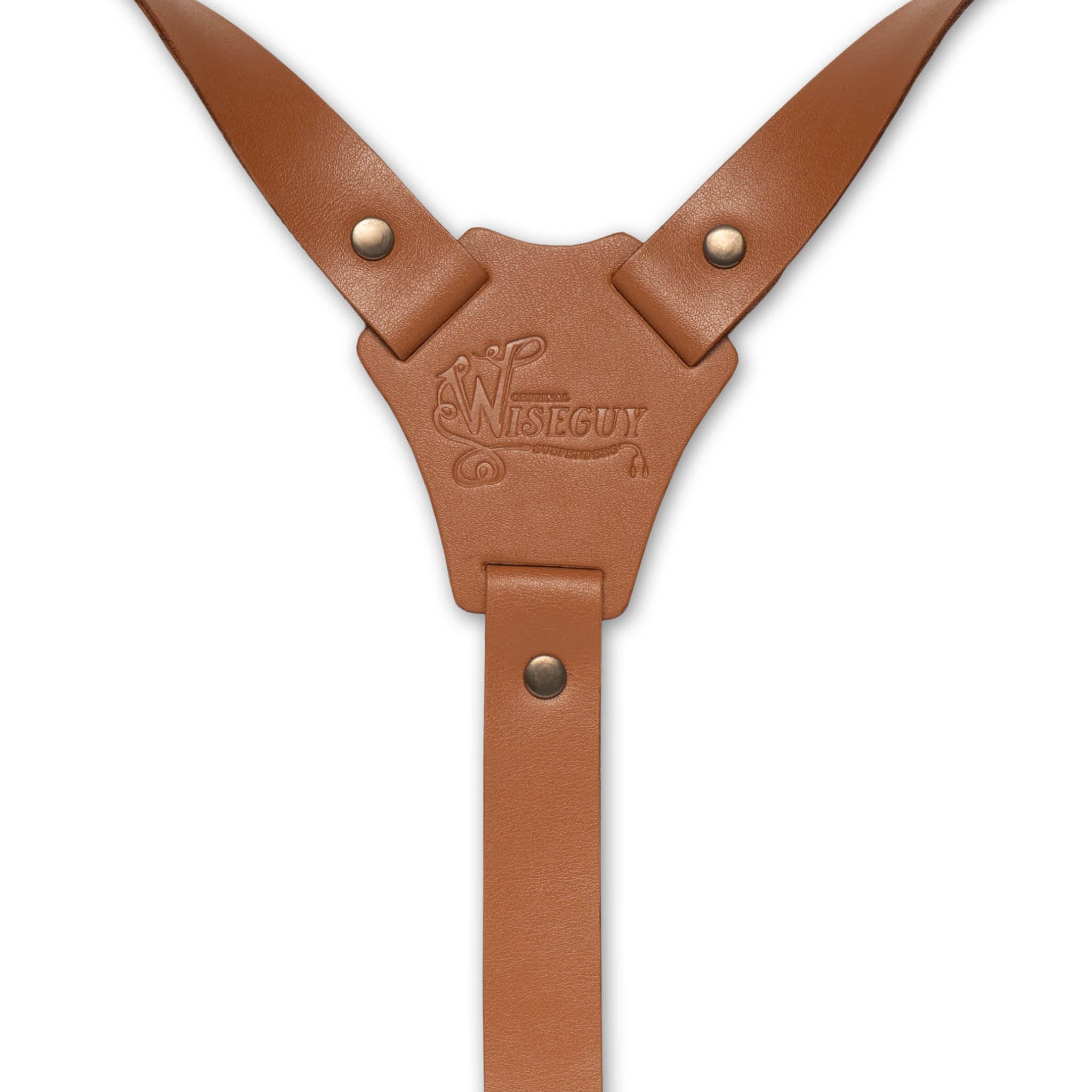 Crazy Horse Vegan Camel Slim Suspenders No. L2311