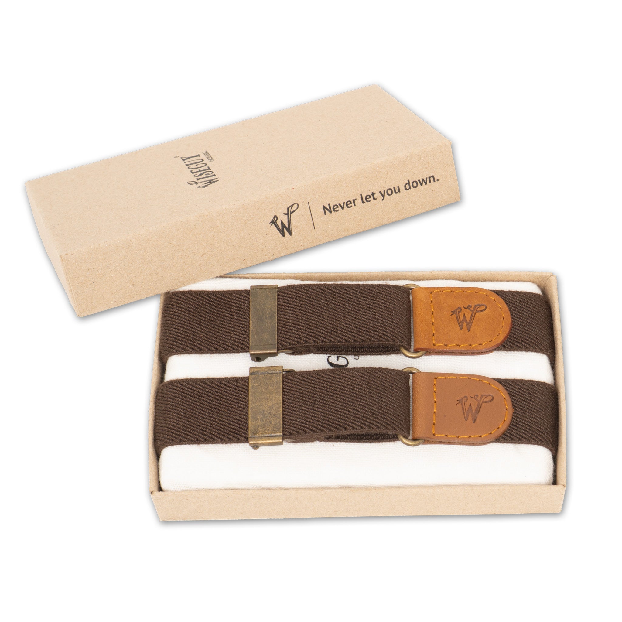 Sleeve Garters Brown No. S5019