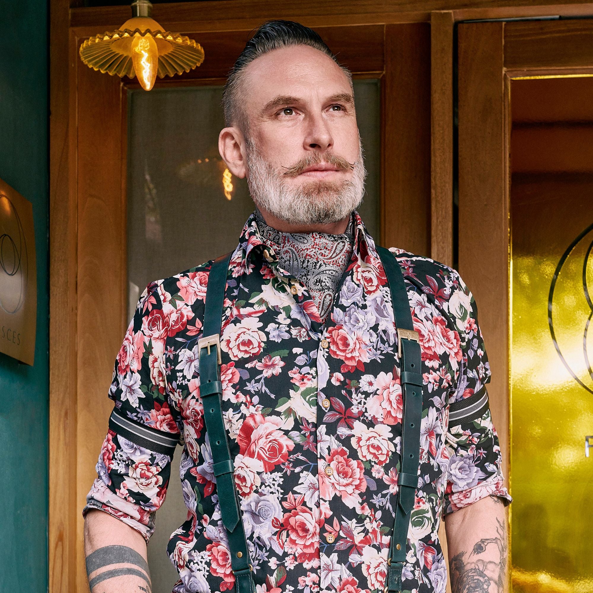 Sleeve Garters The Hitman Black No. S5327