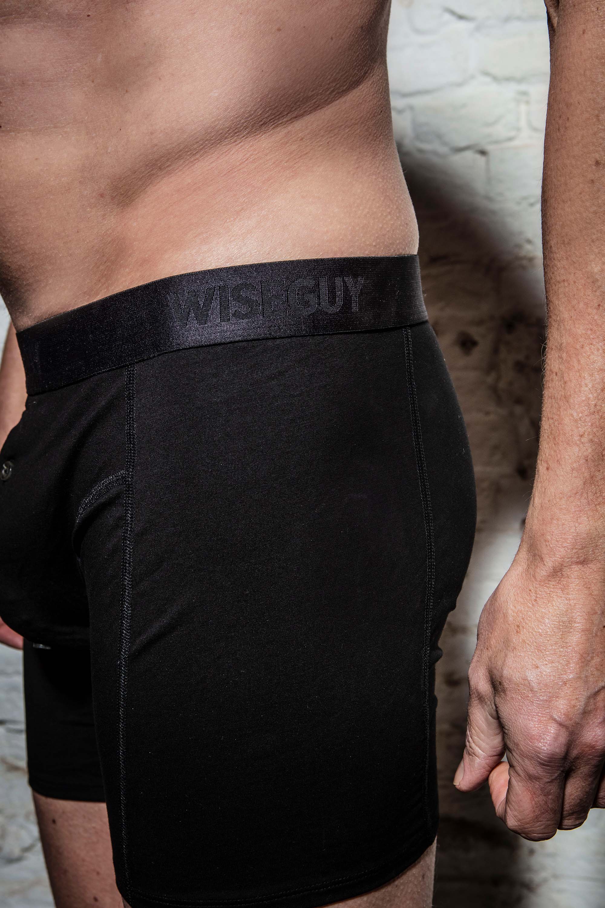 3-Button Organic Cotton Boxer 2-pack No. D9012
