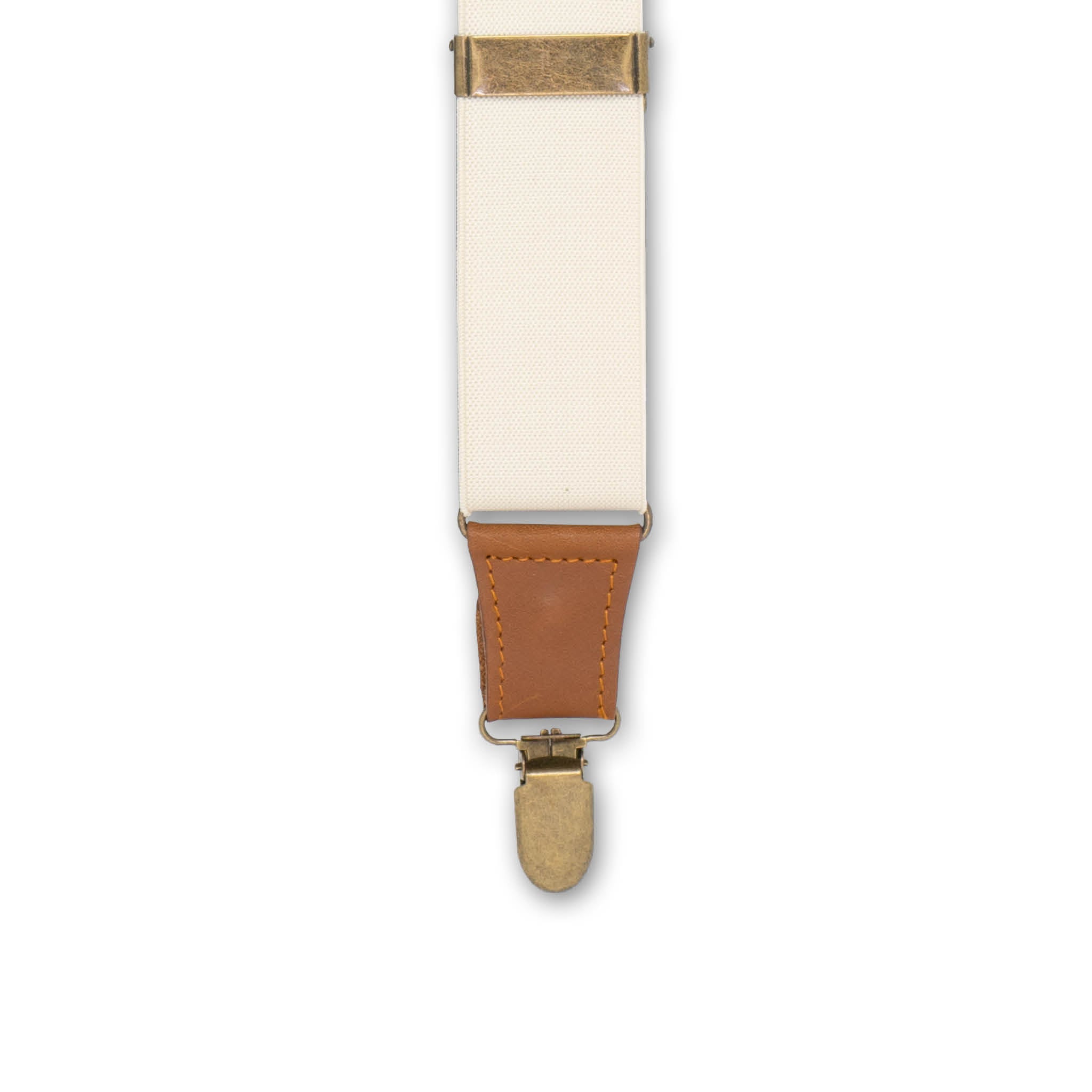 Essential Ivory Wide Suspenders No. E5027