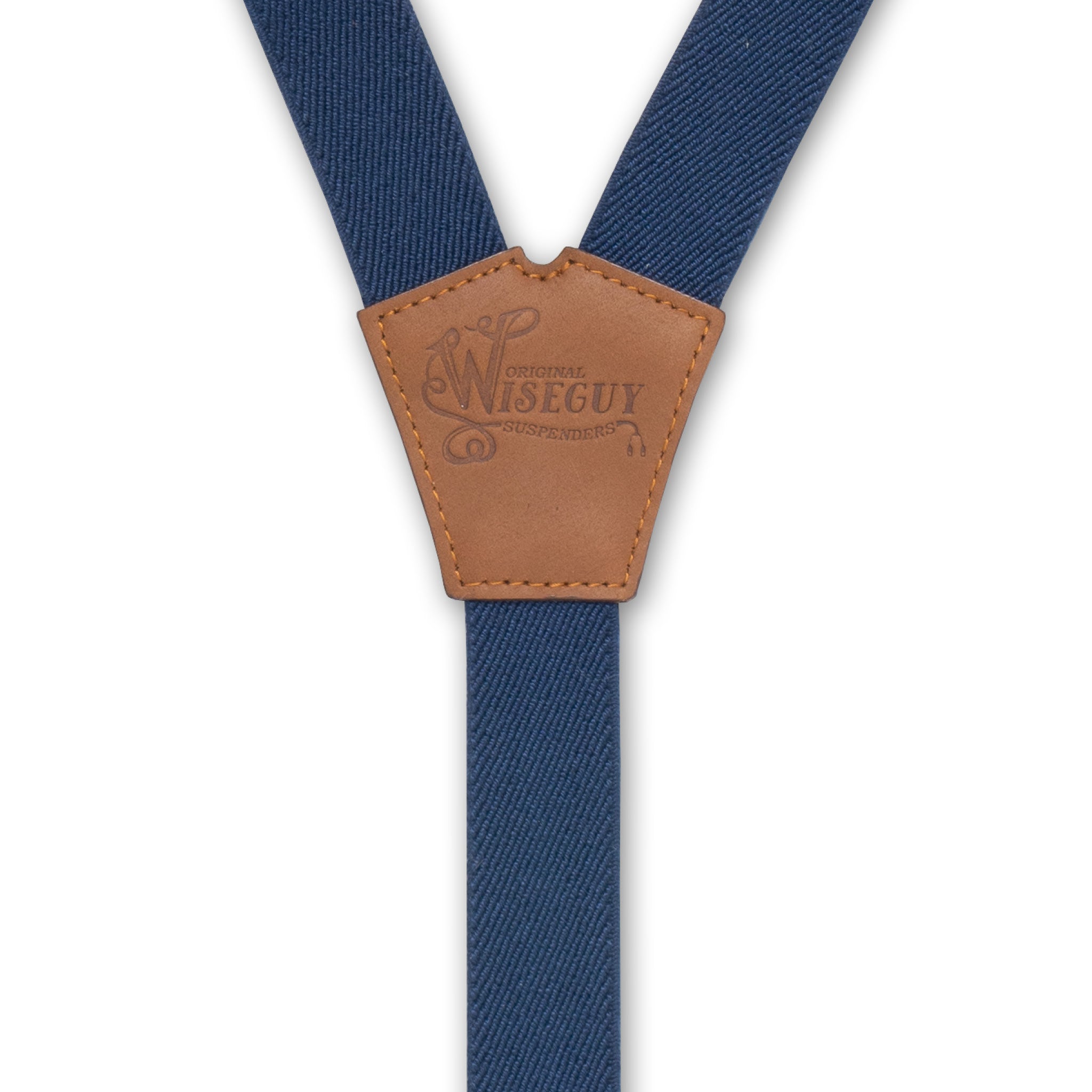 European manufactured elastic Soul Black Suspenders – Essential