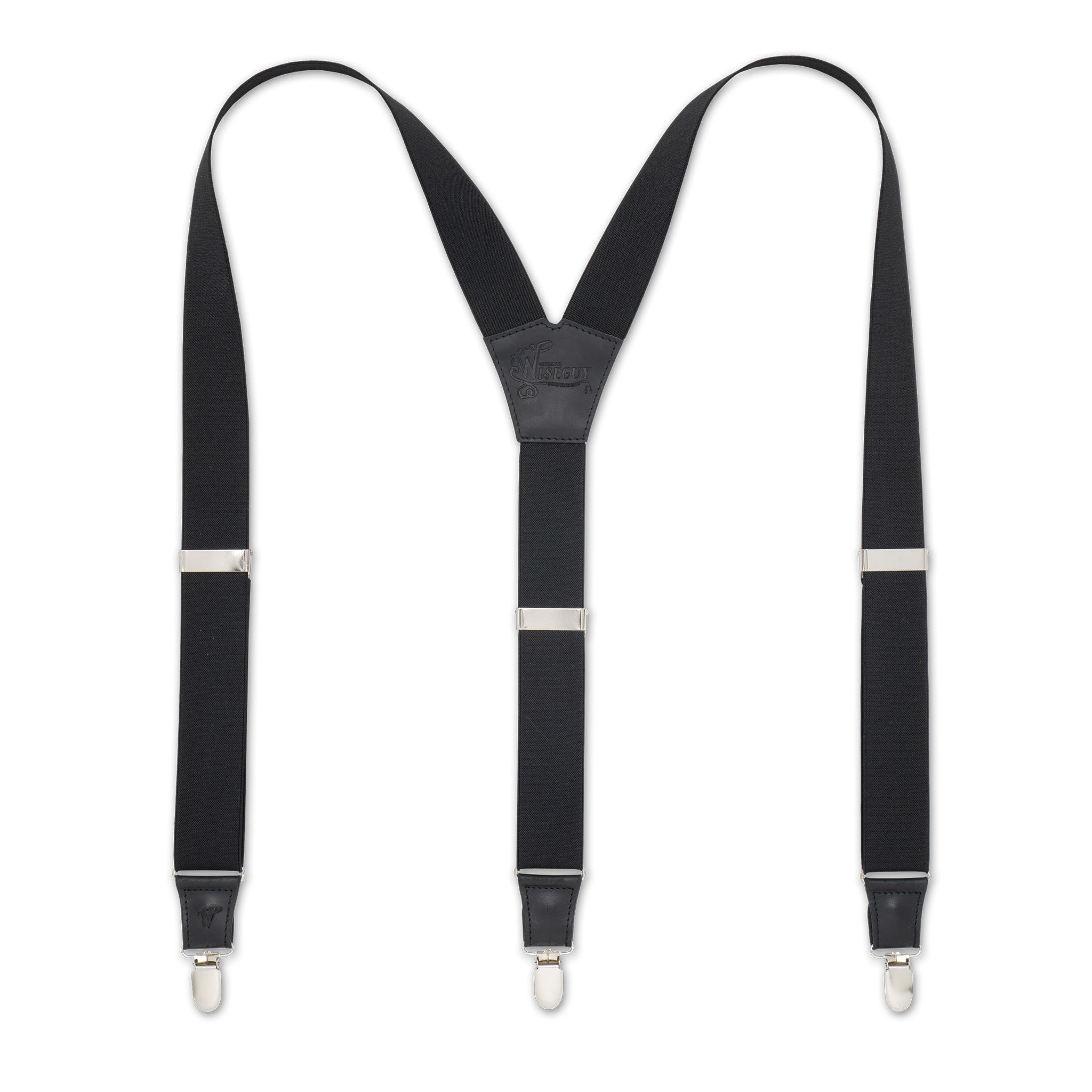 Essential Soul Black Wide Suspenders No. E5039