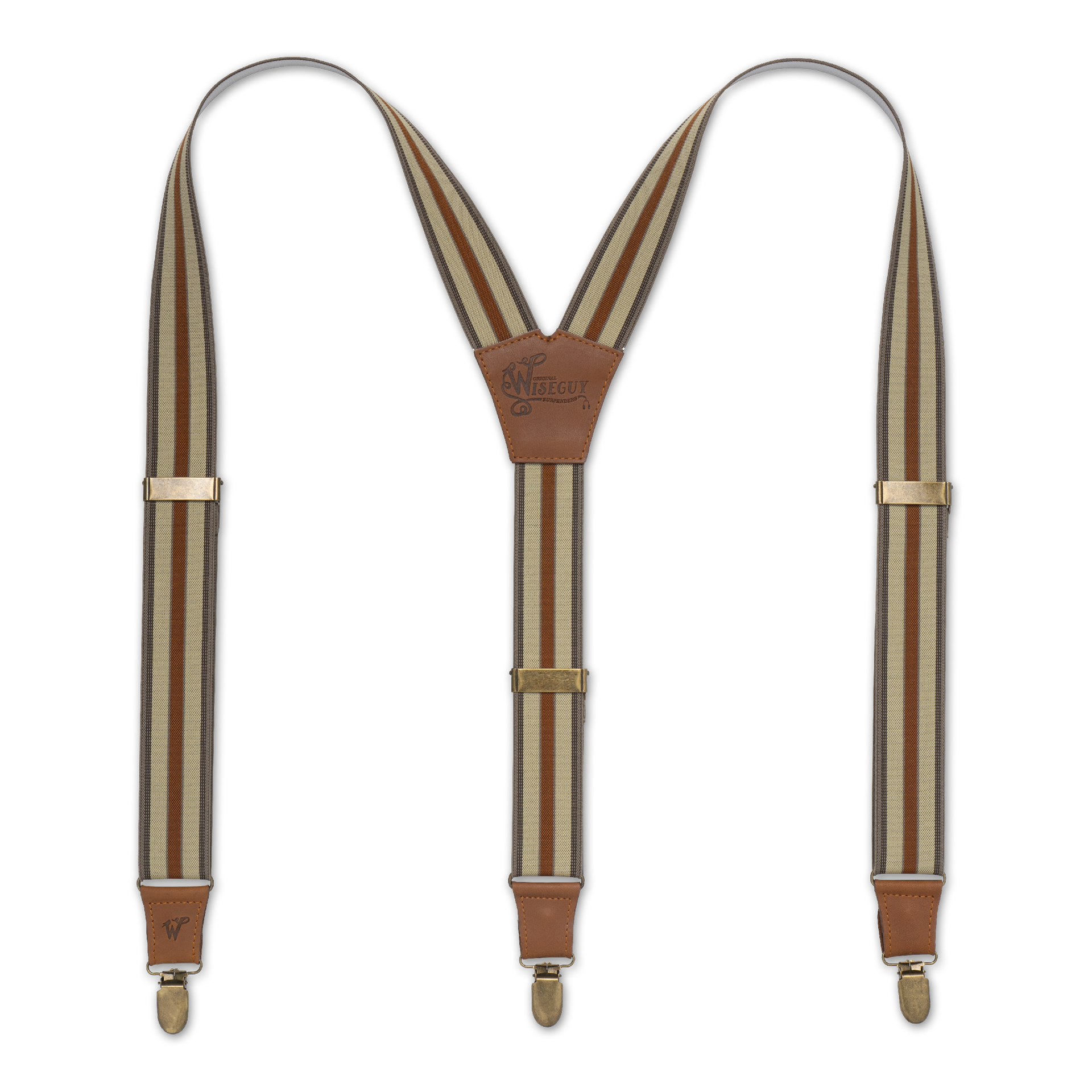 European manufactured elastic Brown Suspenders – Dapper Series European manufactured elastic Brown Suspenders – Dapper Series