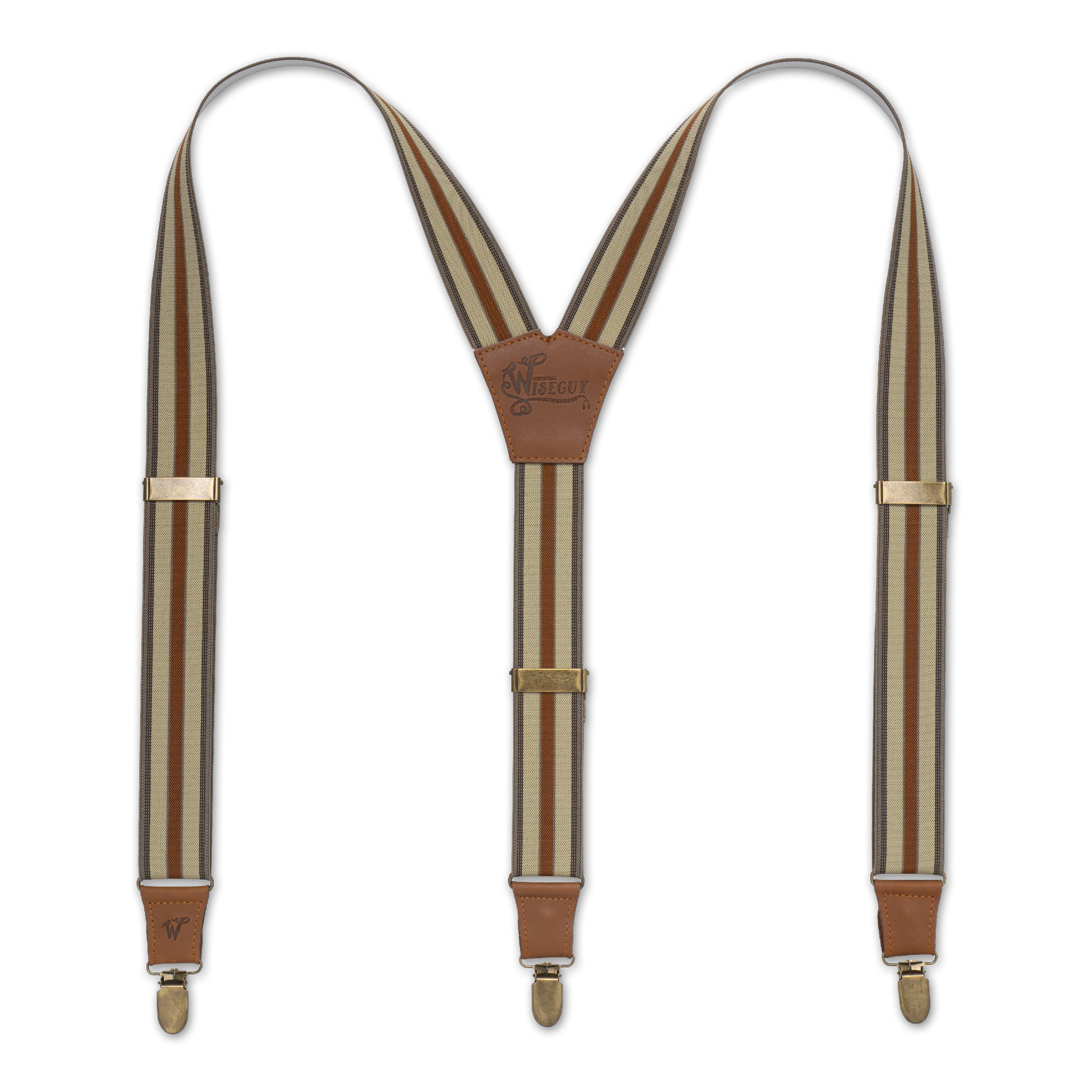 European manufactured elastic Brown Suspenders – Dapper Series European manufactured elastic Brown Suspenders – Dapper Series