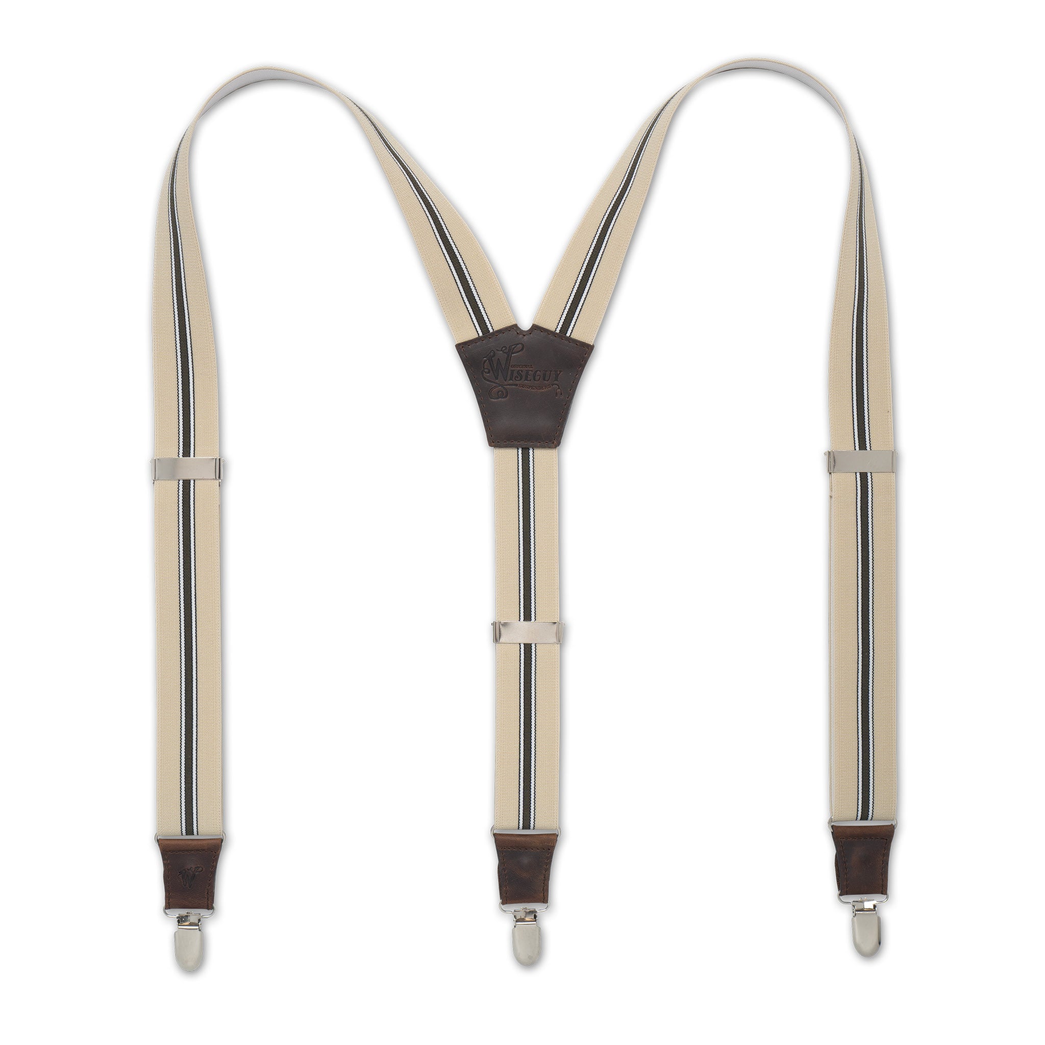 European manufactured elastic Multicolor Suspenders – Dapper