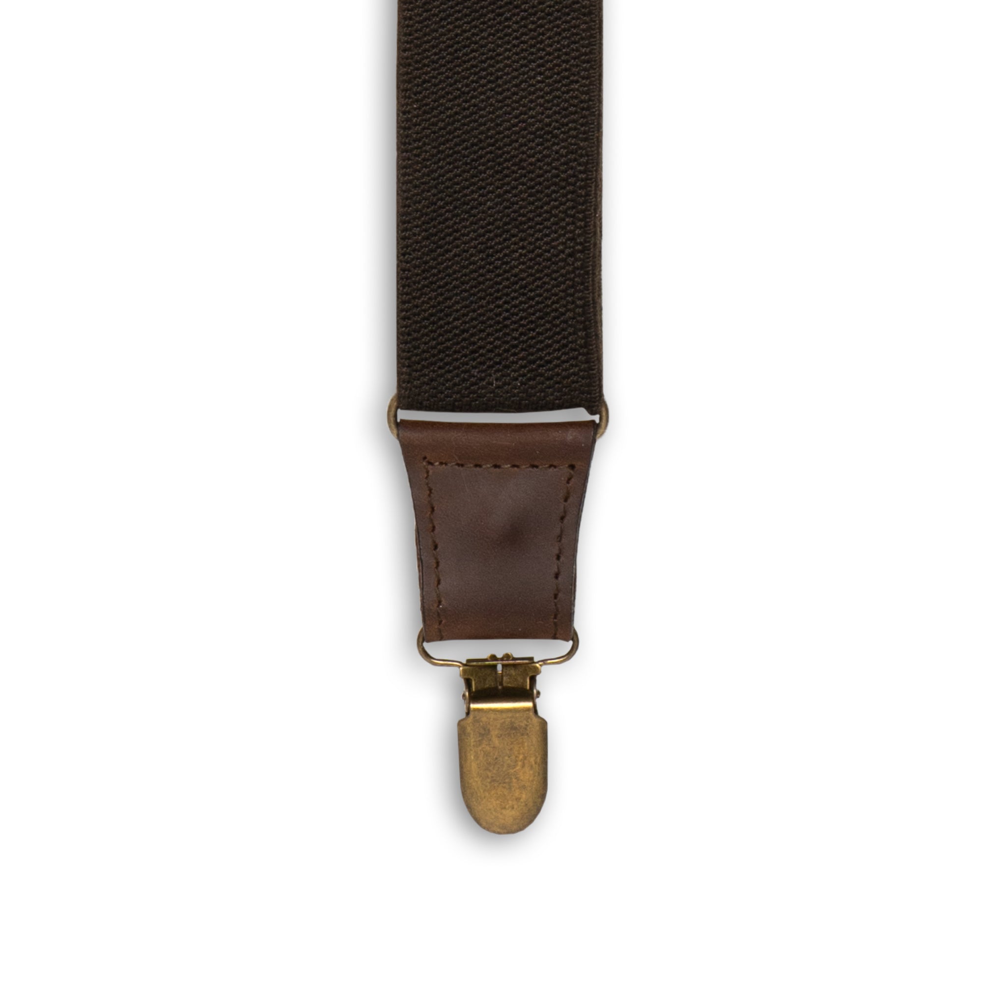 Crazy Horse Flex Dark Brown Wide Suspenders No. F2115