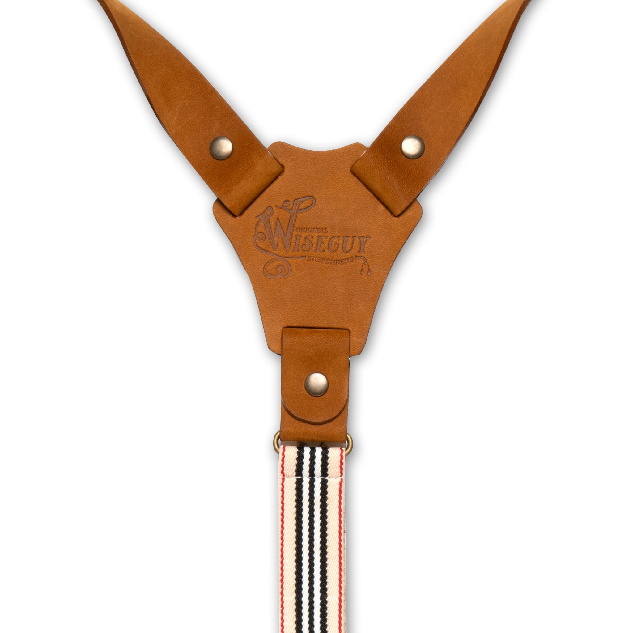 Crazy Horse Flex Roadrage Camel Brown Slim Suspenders No. F2122
