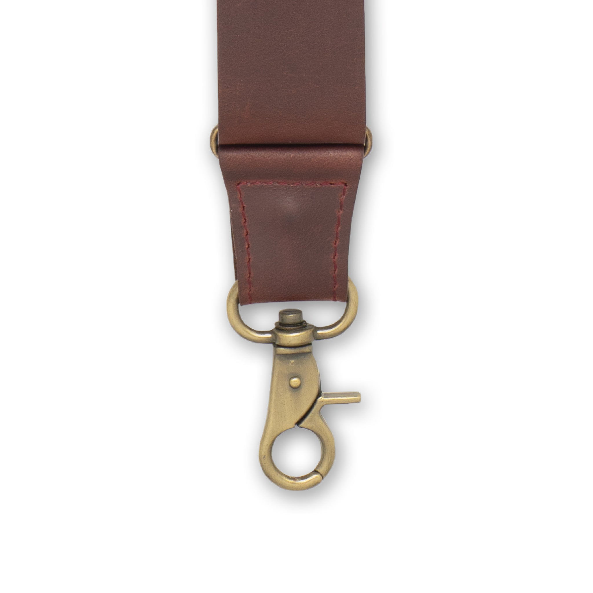 Authentic nubuck leather Black Flex Suspenders – Charger – Wide
