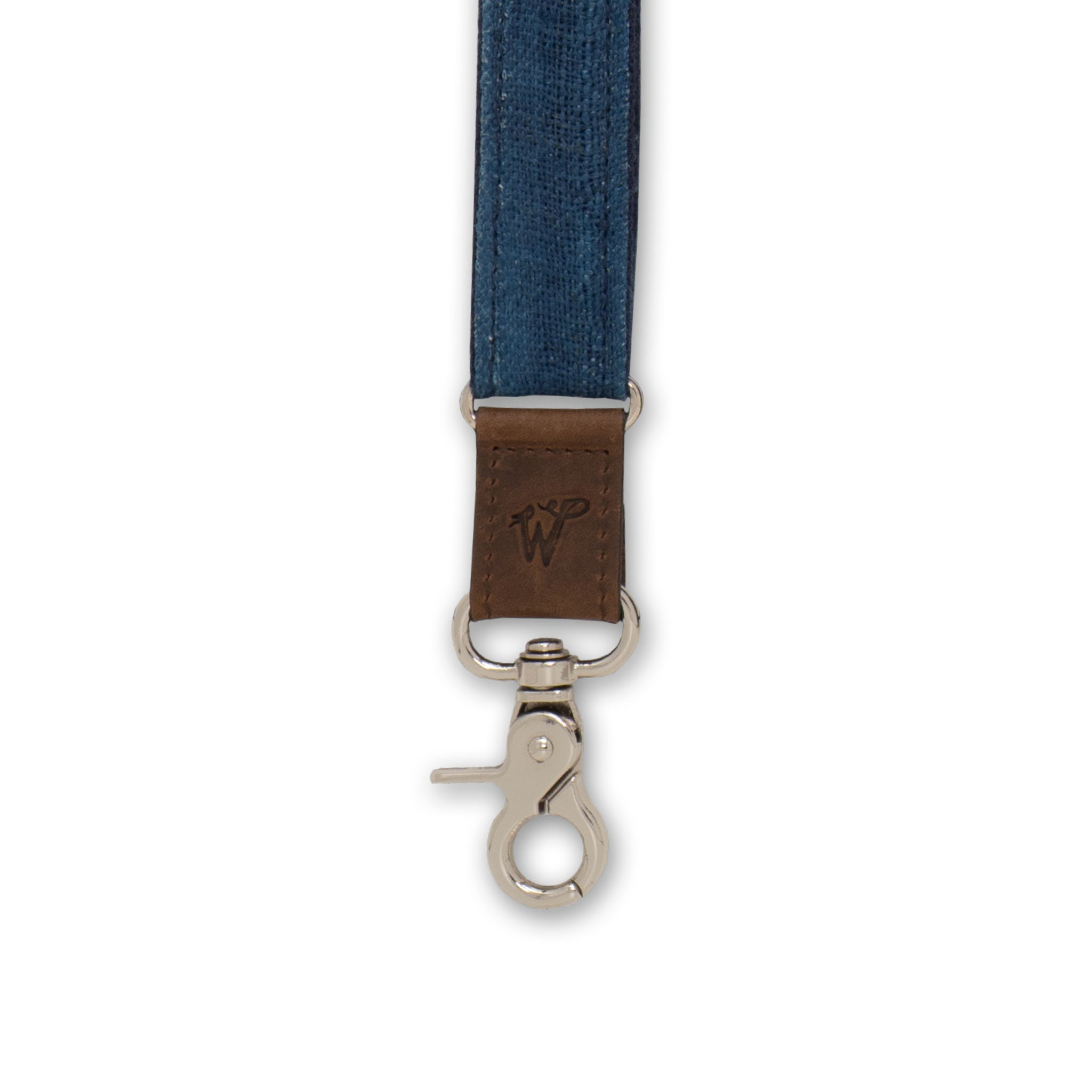 Hemp Linen The Sailor Schmale Hosenträger in Blau No. G7412