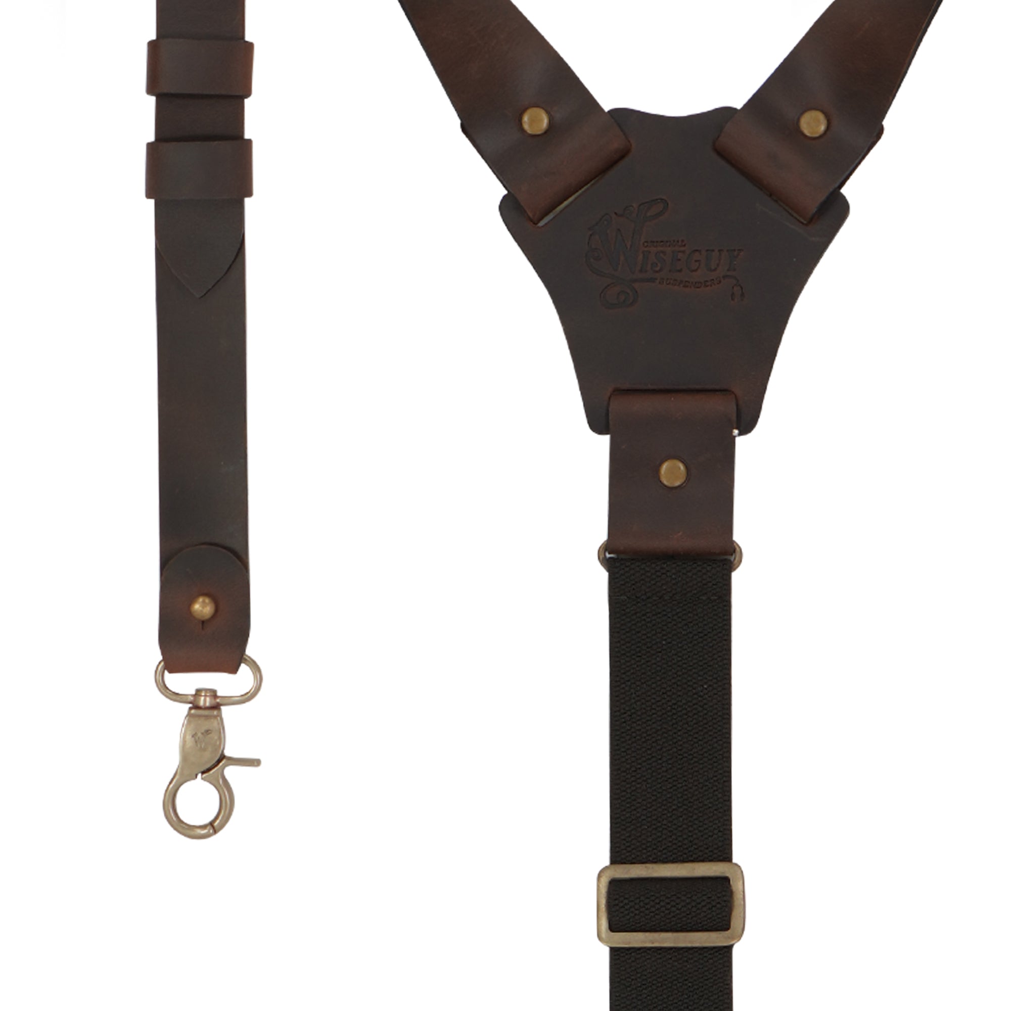 The Hershel Flex Brown Wide Suspenders No. L7013