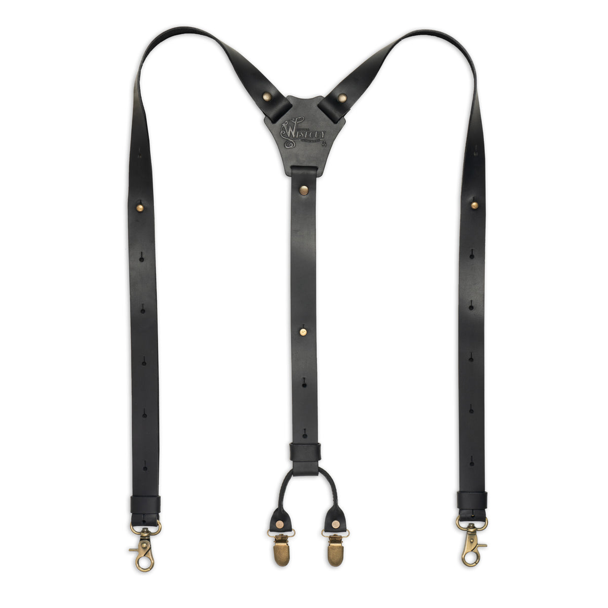 Suri Suspenders-Studded Black Skull N Crossbones Women main image 4