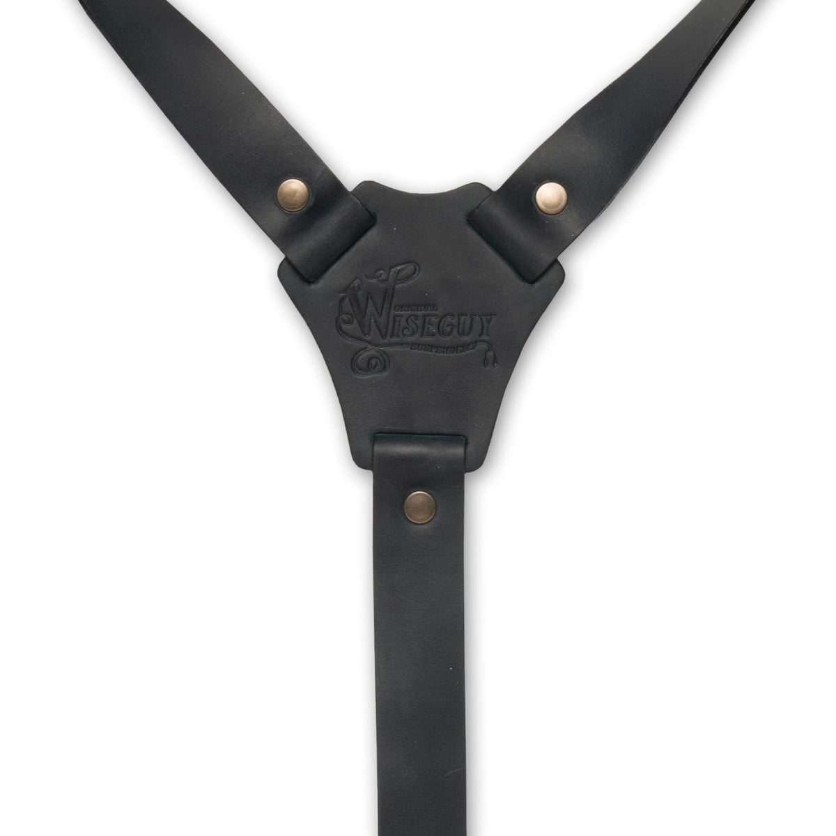 Crazy Horse Buckle Slim Suspenders