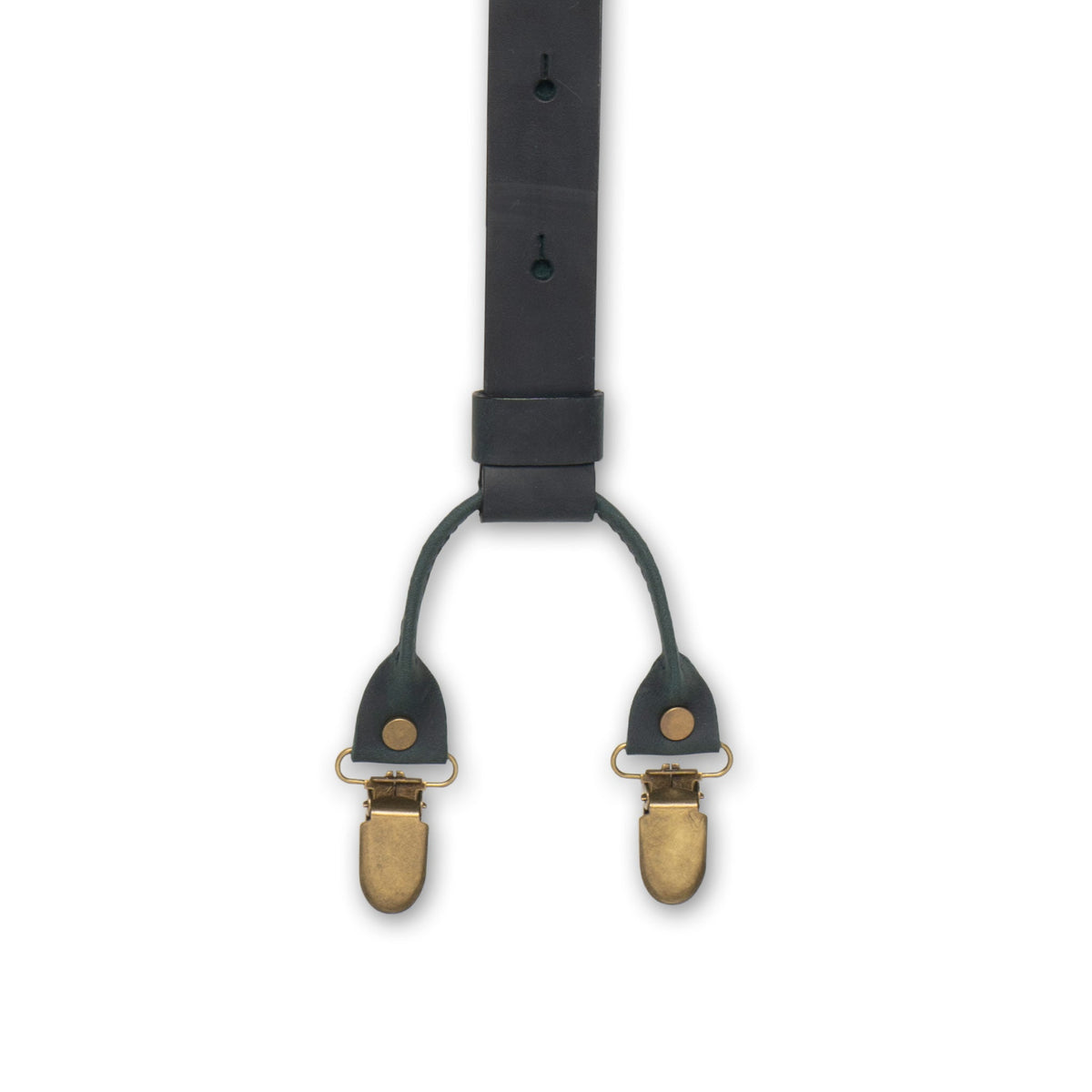 Crazy Horse Buckle Slim Suspenders