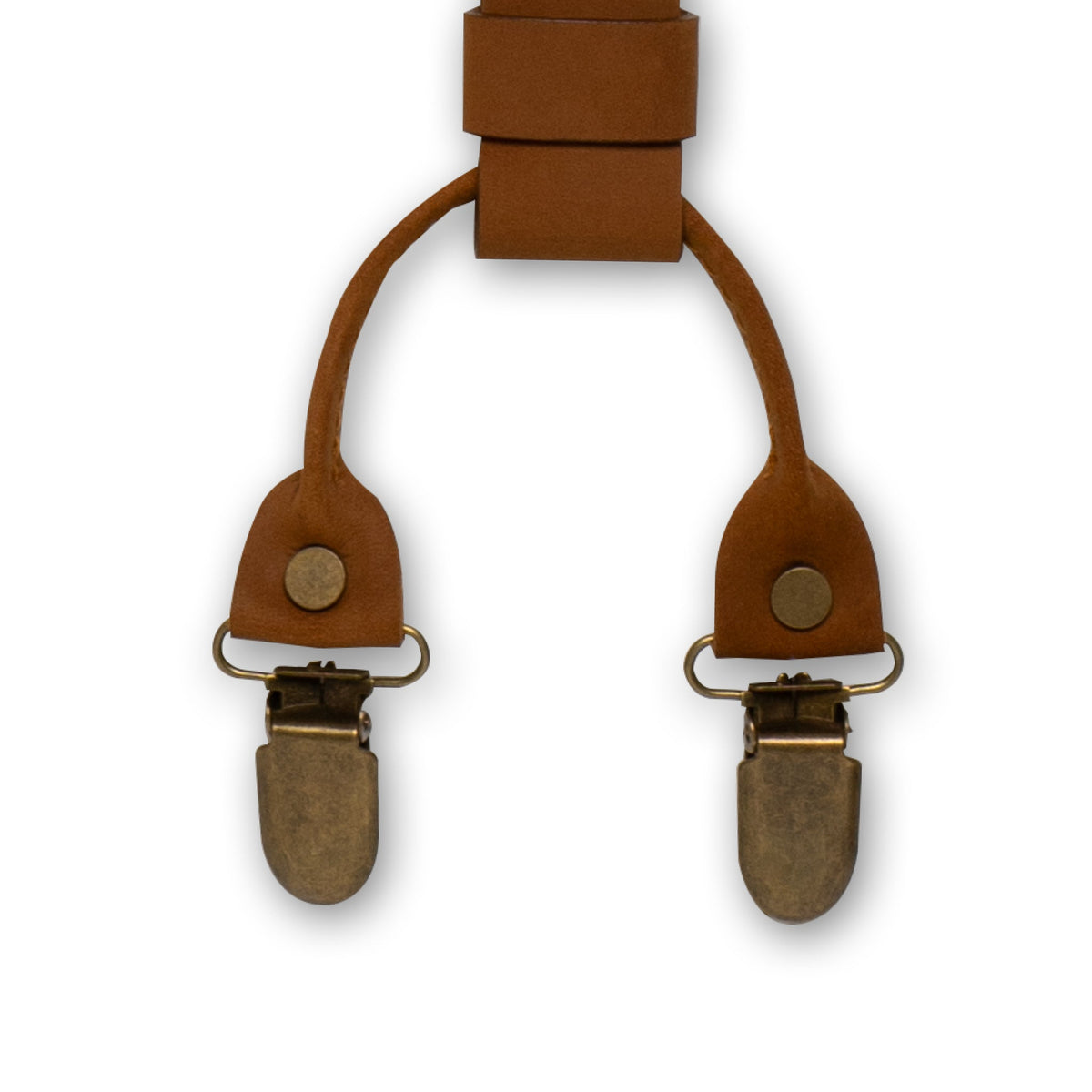 Crazy Horse Buckle Slim Suspenders