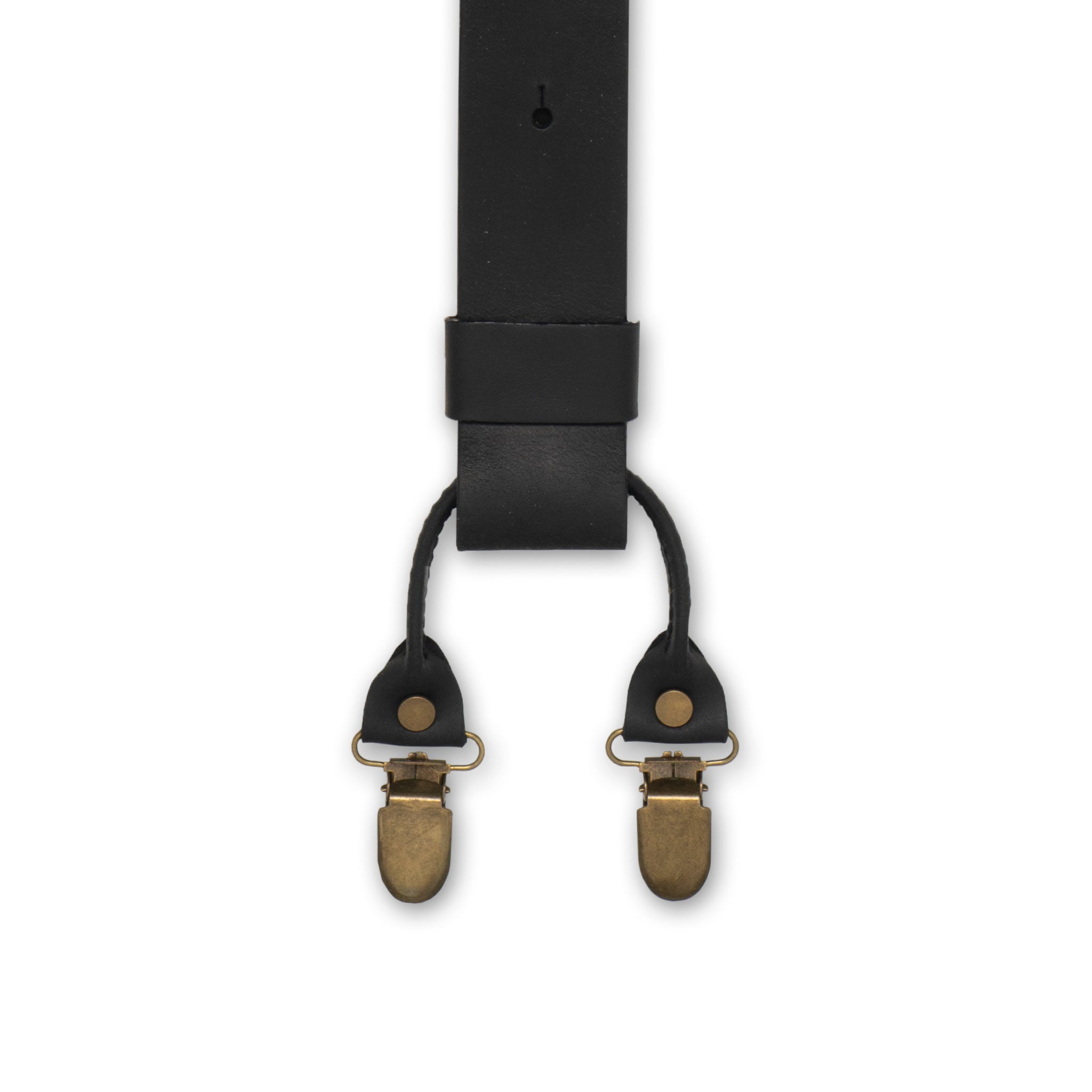 Crazy Horse Black Wide Suspenders No. L2015