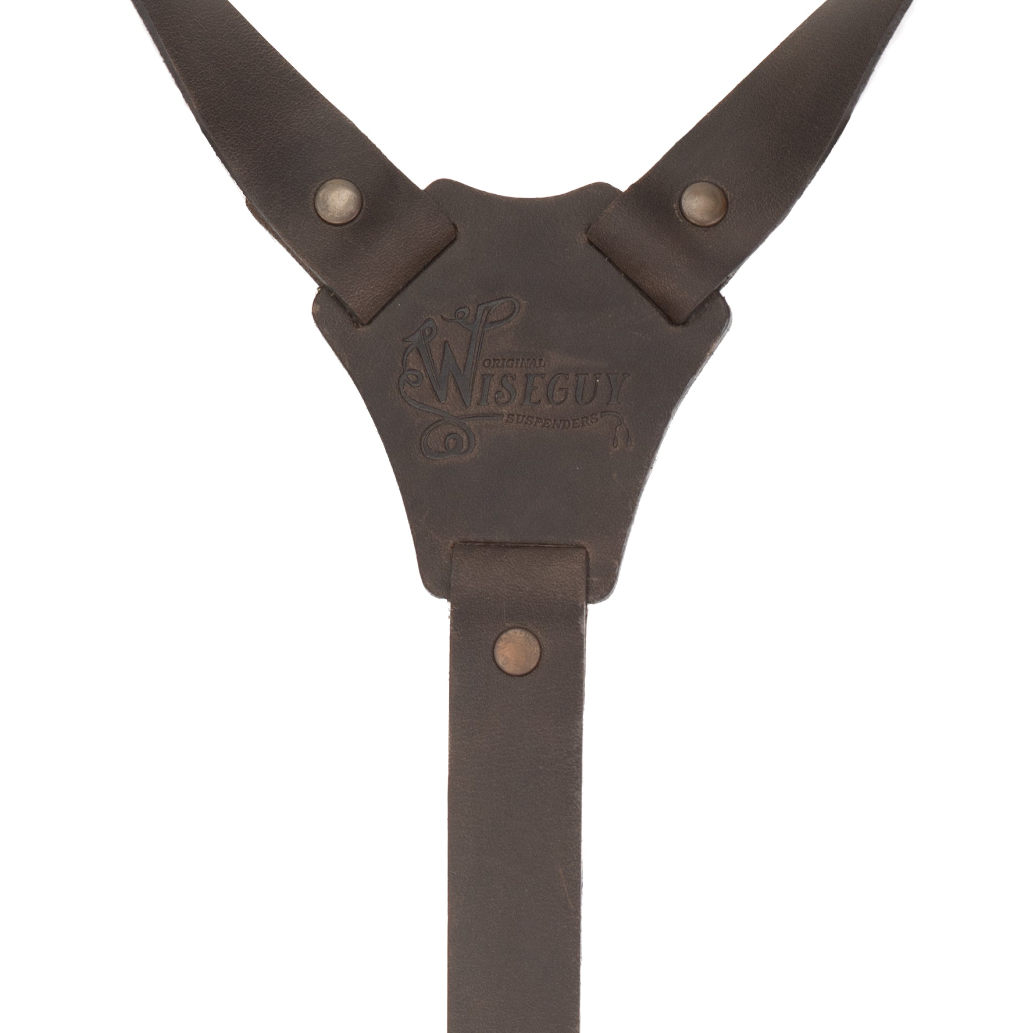 Authentic nubuck leather Olive Green Suspenders – Crazy Horse