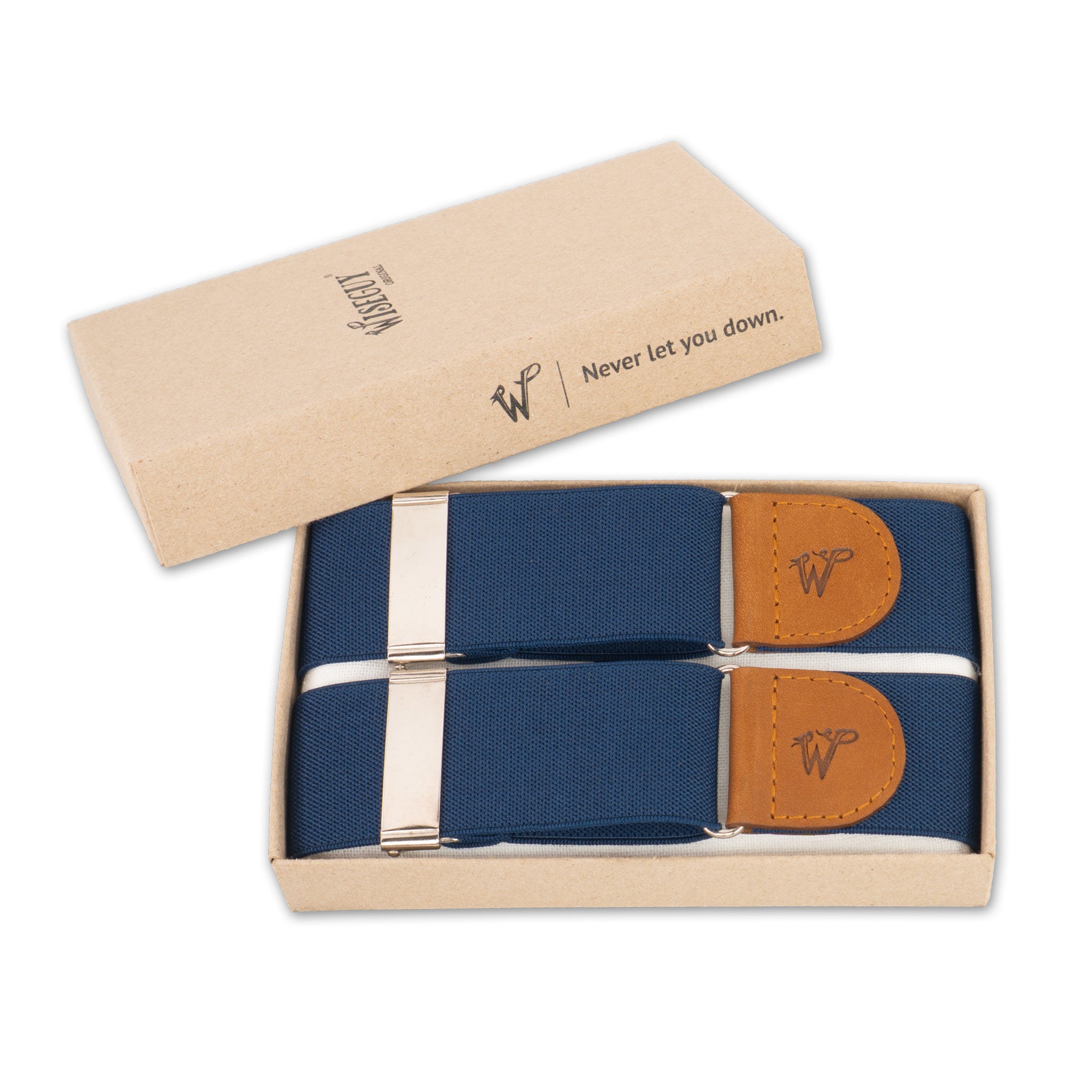 Sleeve Garters Navy Blue No. S5030