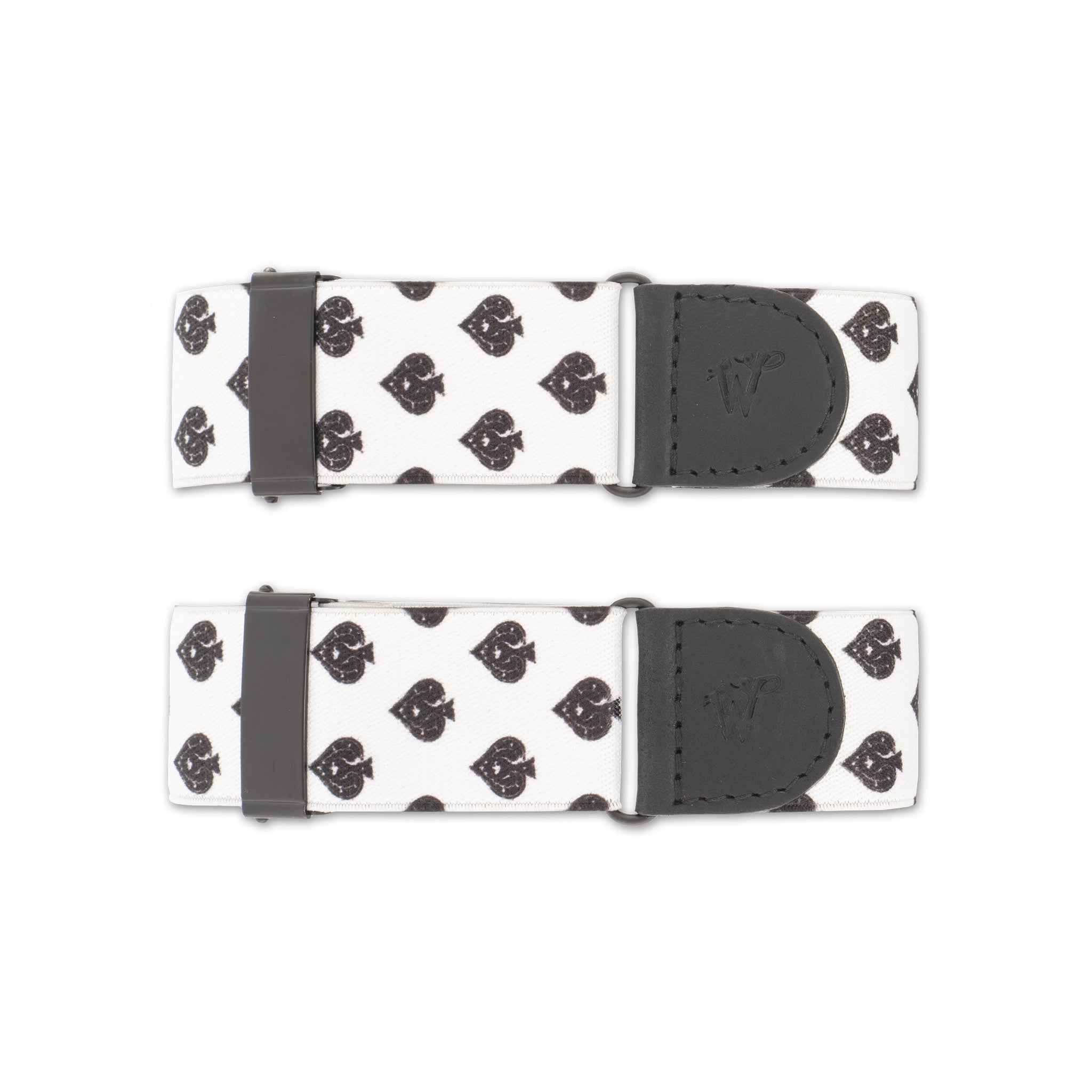 Sleeve Garters All Spades Black No. S5515