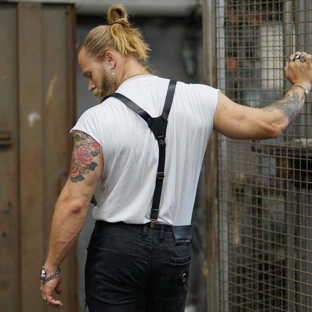 Crazy Horse Flex Slim Suspenders