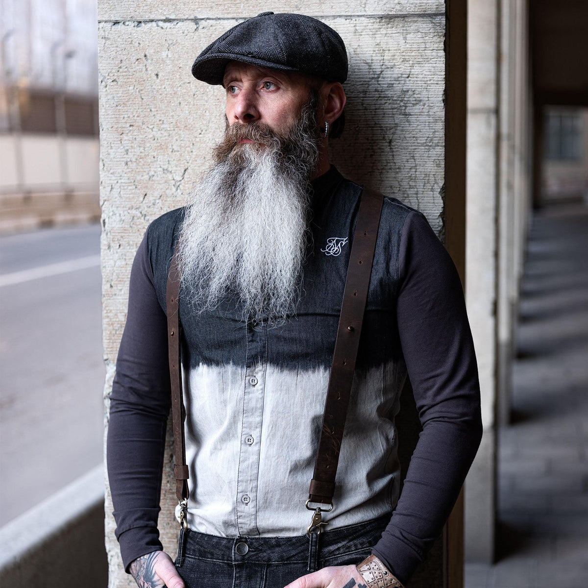 Crazy Horse Wide Suspenders