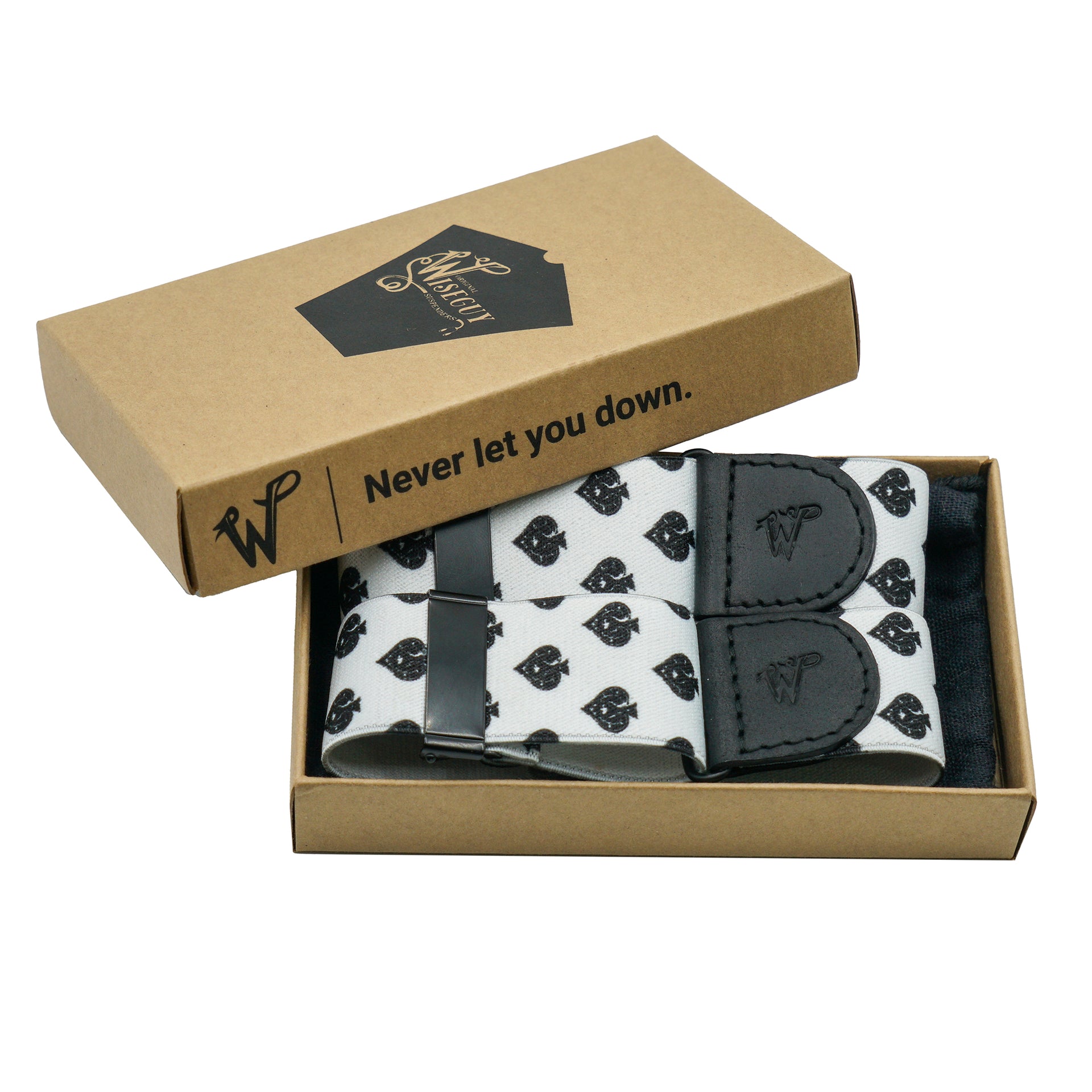 Wiseguy Original Suspenders luxury packaging