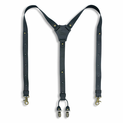Leather Suspenders For Men