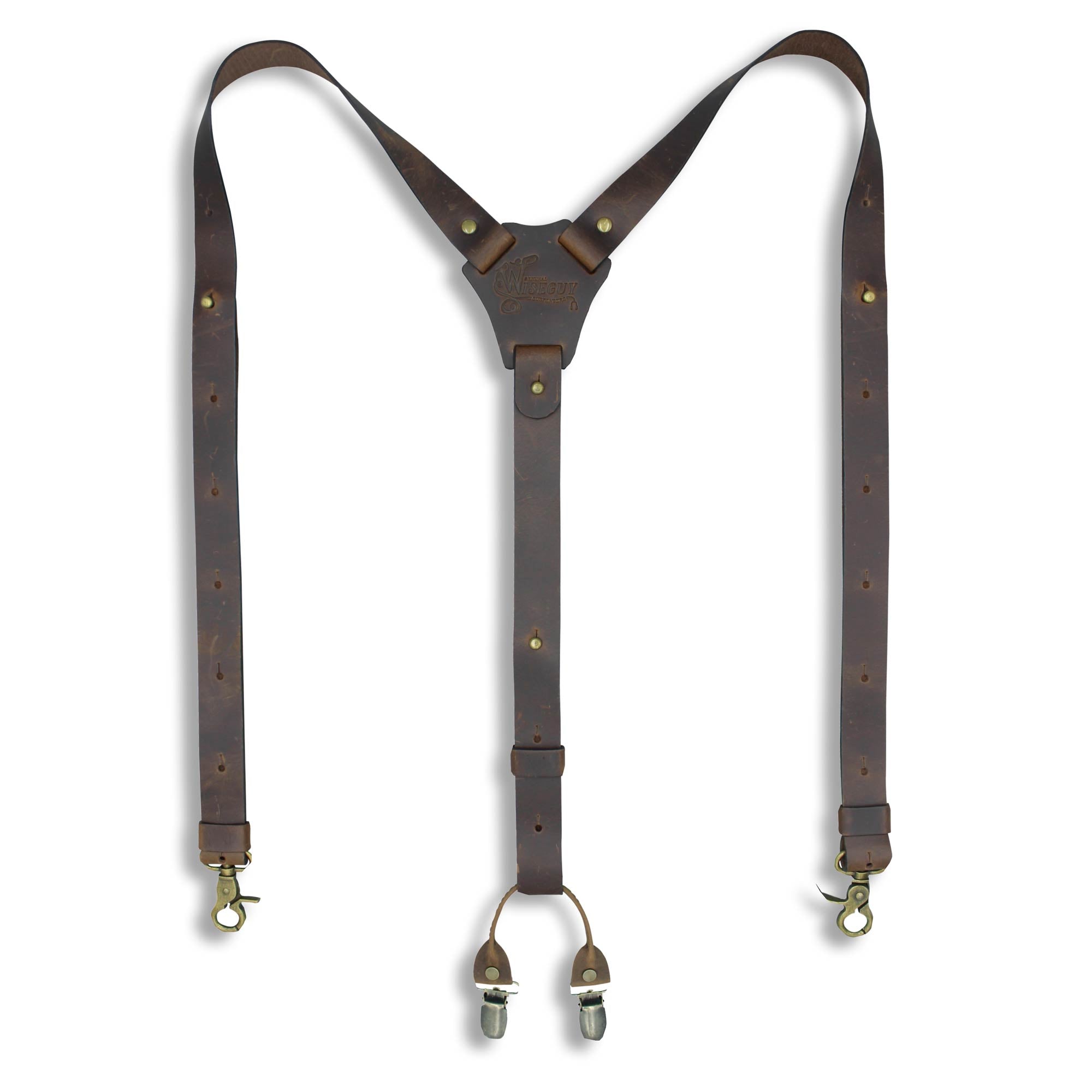 Leather Suspenders For Men