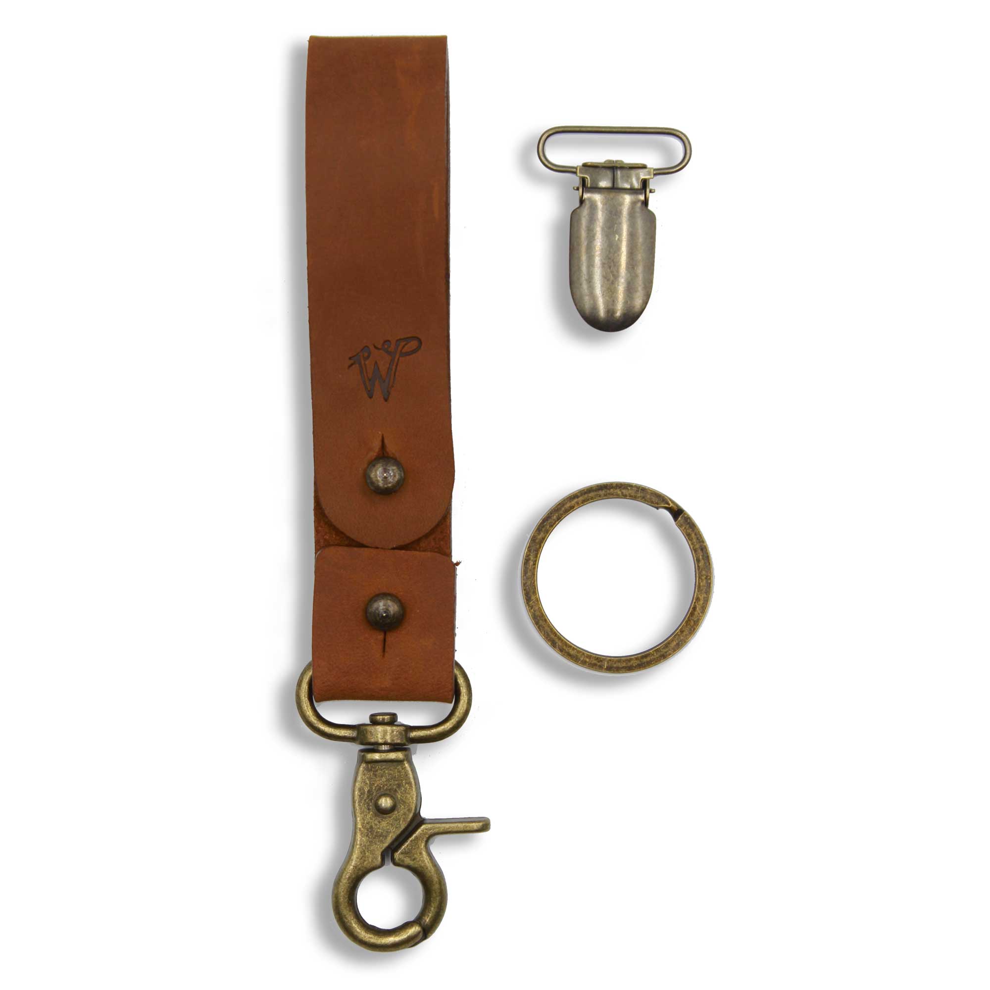 Schlüsselanhänger / Huthalter Leder Nr. A8010
