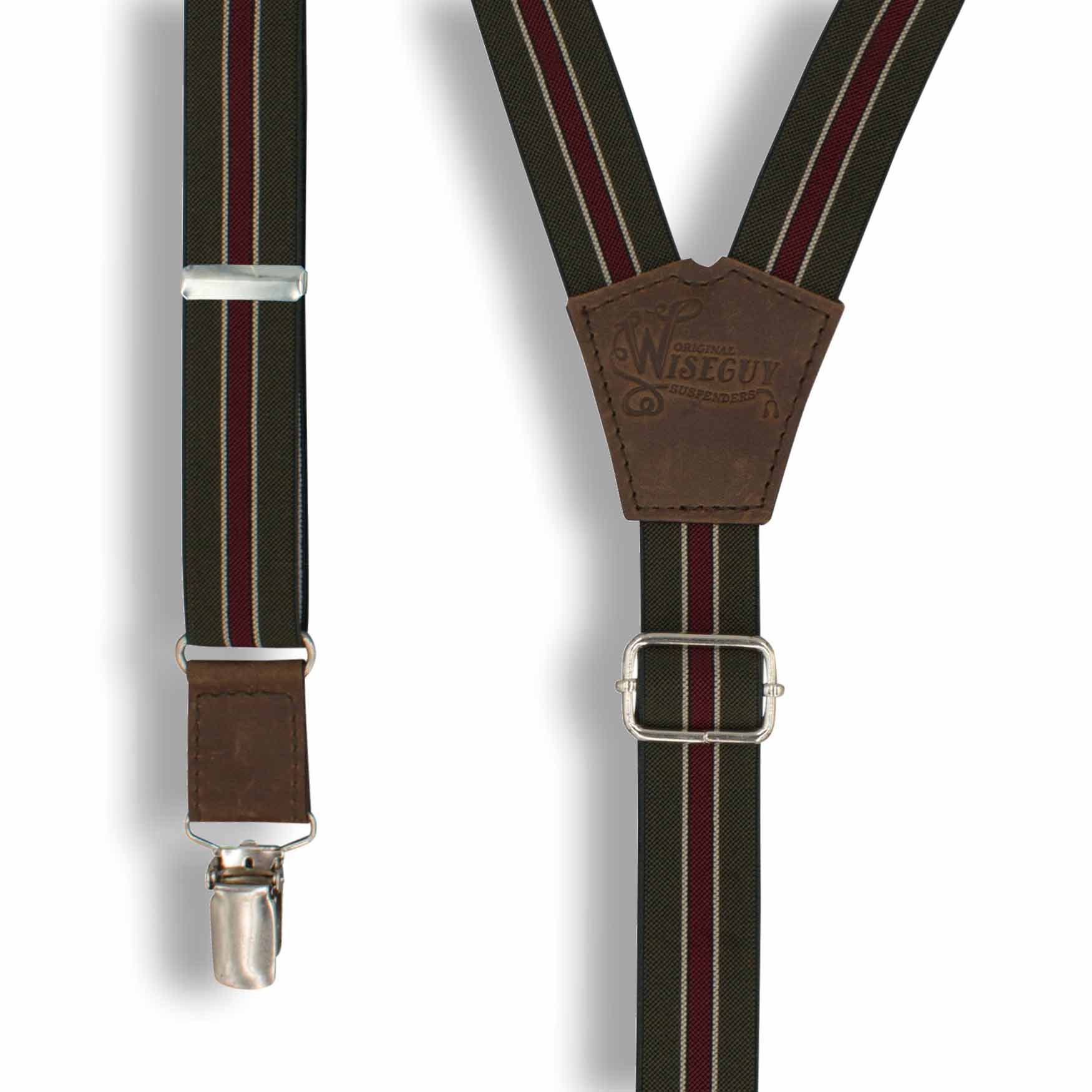 The Indy Speed Racing Suspenders slim straps (1 inch/2.54 cm) - Wiseguy Suspenders