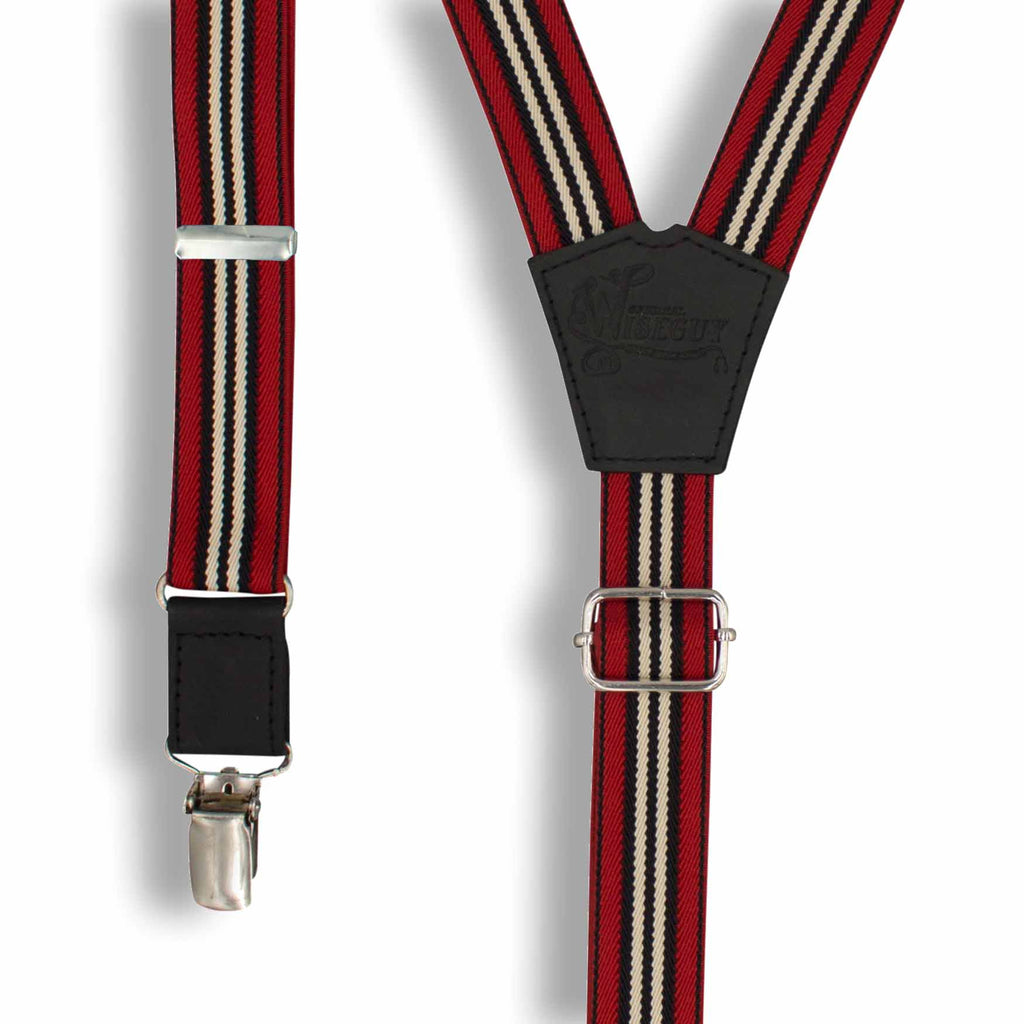Crazy Horse Flex Camel Brown Skinny Suspenders No. F2112
