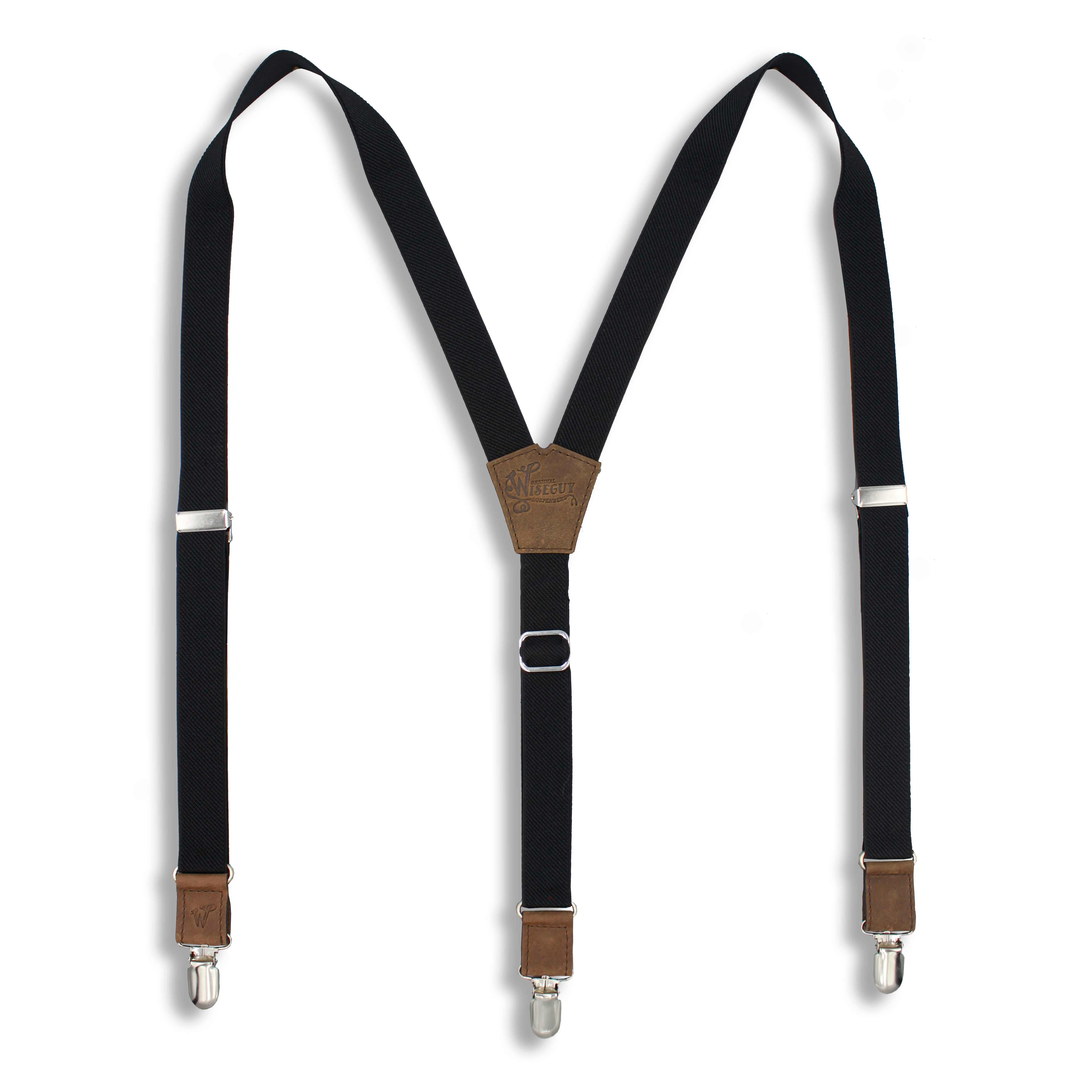 Essential Soul Black Slim Suspenders No. E5038