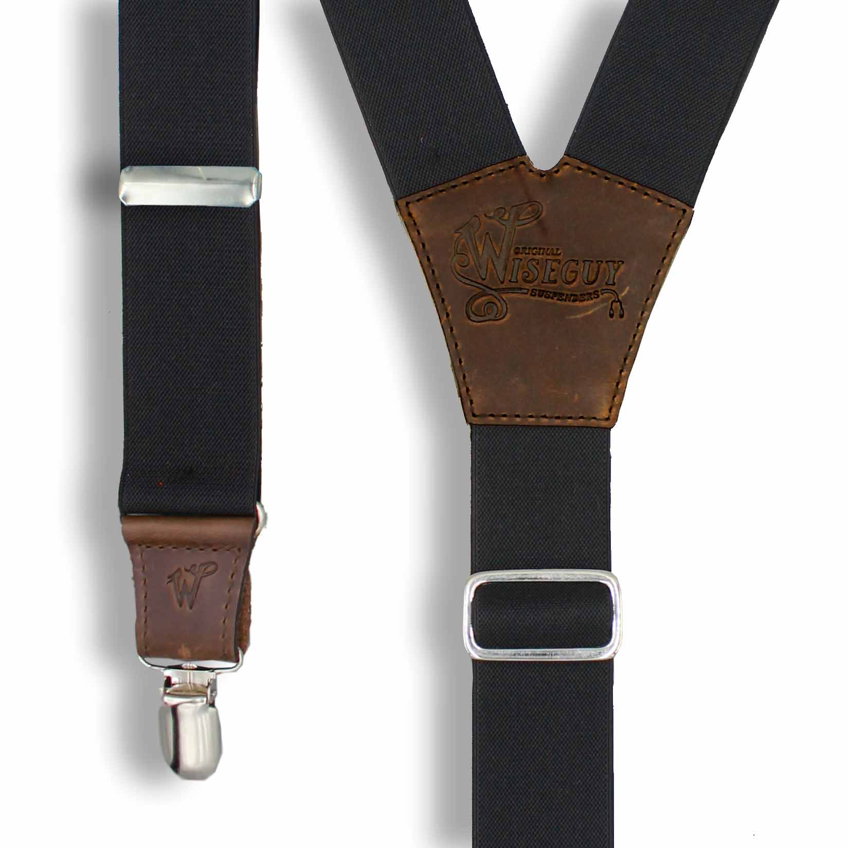 Essential Soul Black Wide Suspenders No. E5040