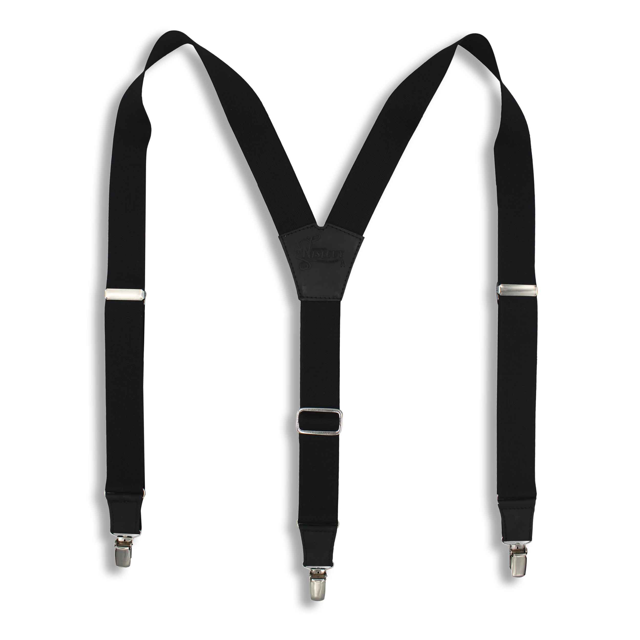 Essential Soul Black Wide Suspenders No. E5039